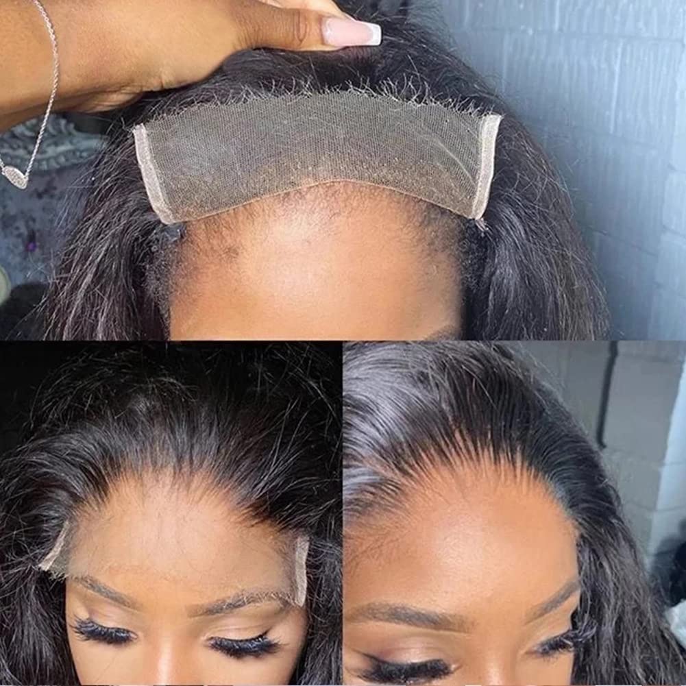 BEEOS 4x4 HD Lace Closure, Body Wave Pre Plucked Human Hair Closure Single Knot 0.10mm Ultra-thin Invisible Film Lace Closure 12