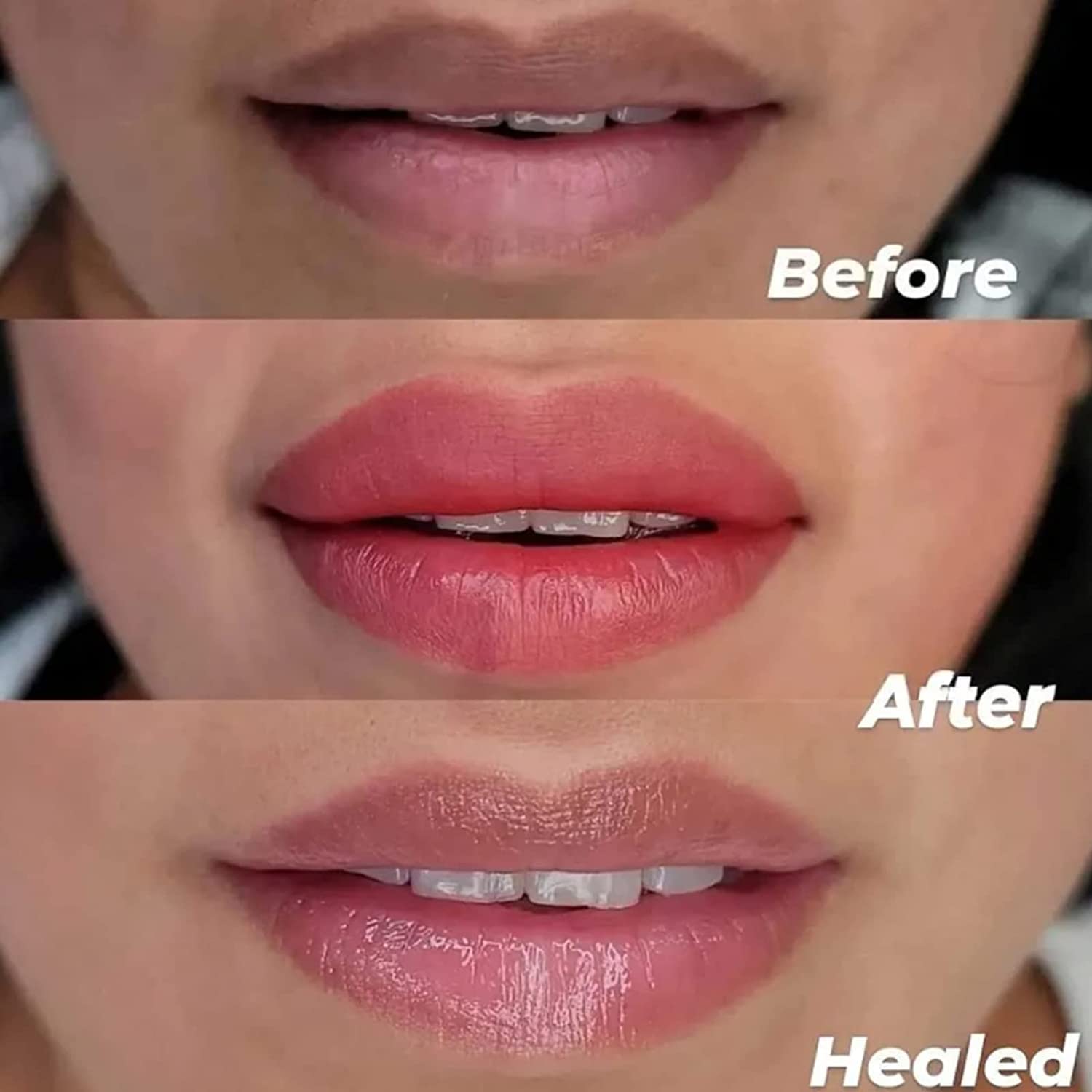 Lip Brush Tool,Double-Sided Silicone Exfoliating Lip Brush (4 Colors)