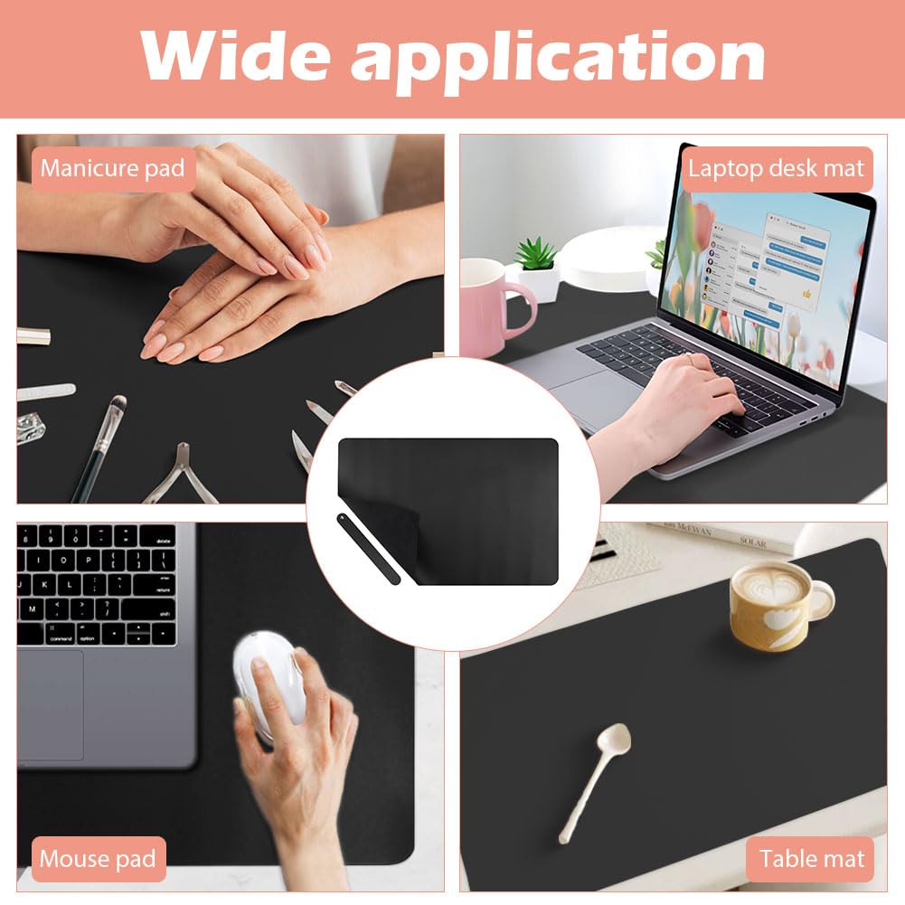 23.62x15.75 Inch Nail Art Table Mat(Nail Mat Only), Foldable Manicure Mat Nail Polish Mat for Nail Arm Rest, Manicure Pad Nail T