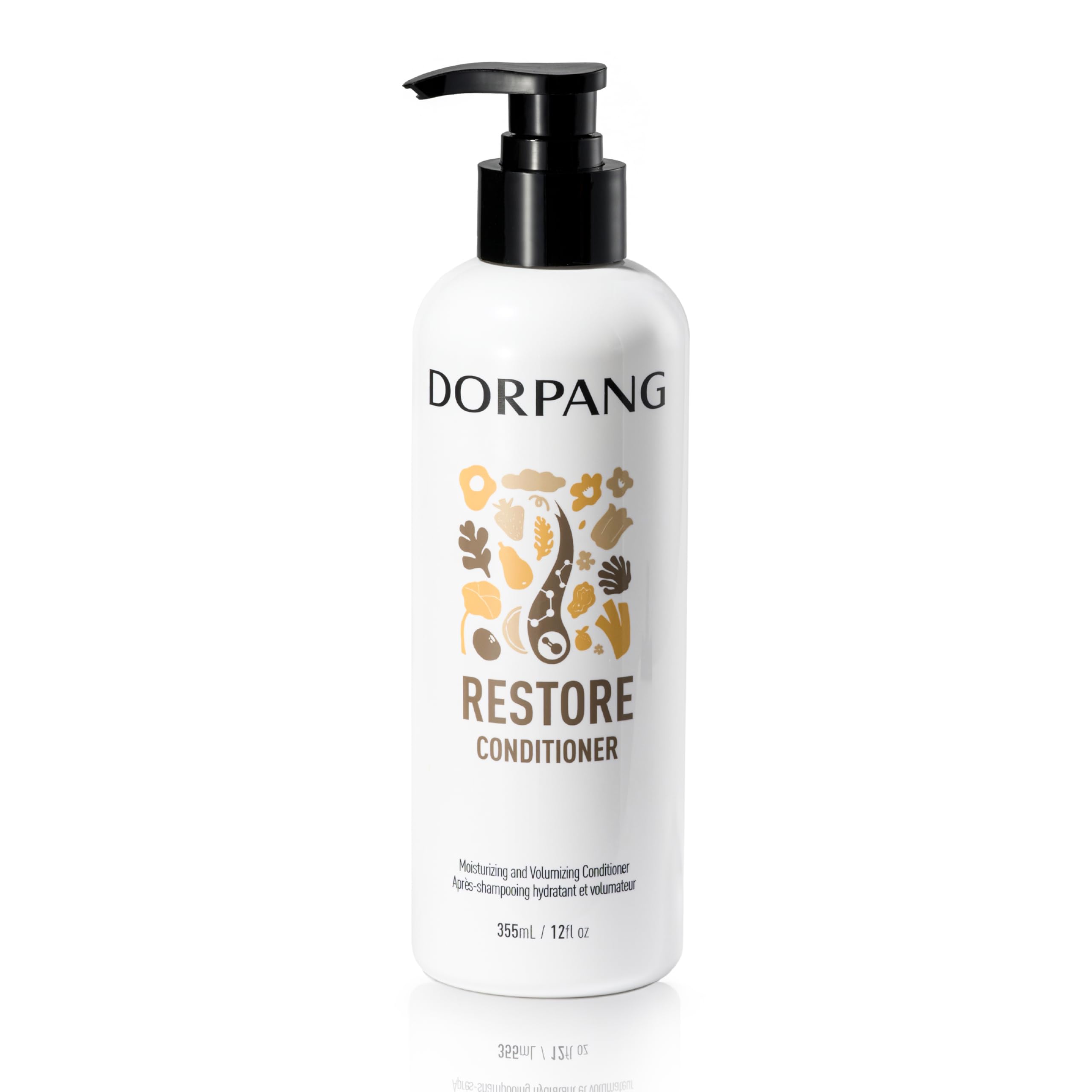 DORPANG Deep Conditioner for Damaged Hair, Hair Mask Keratin Treatment with KeraMatch, Repairs Split Ends Moisturizing & Volumiz