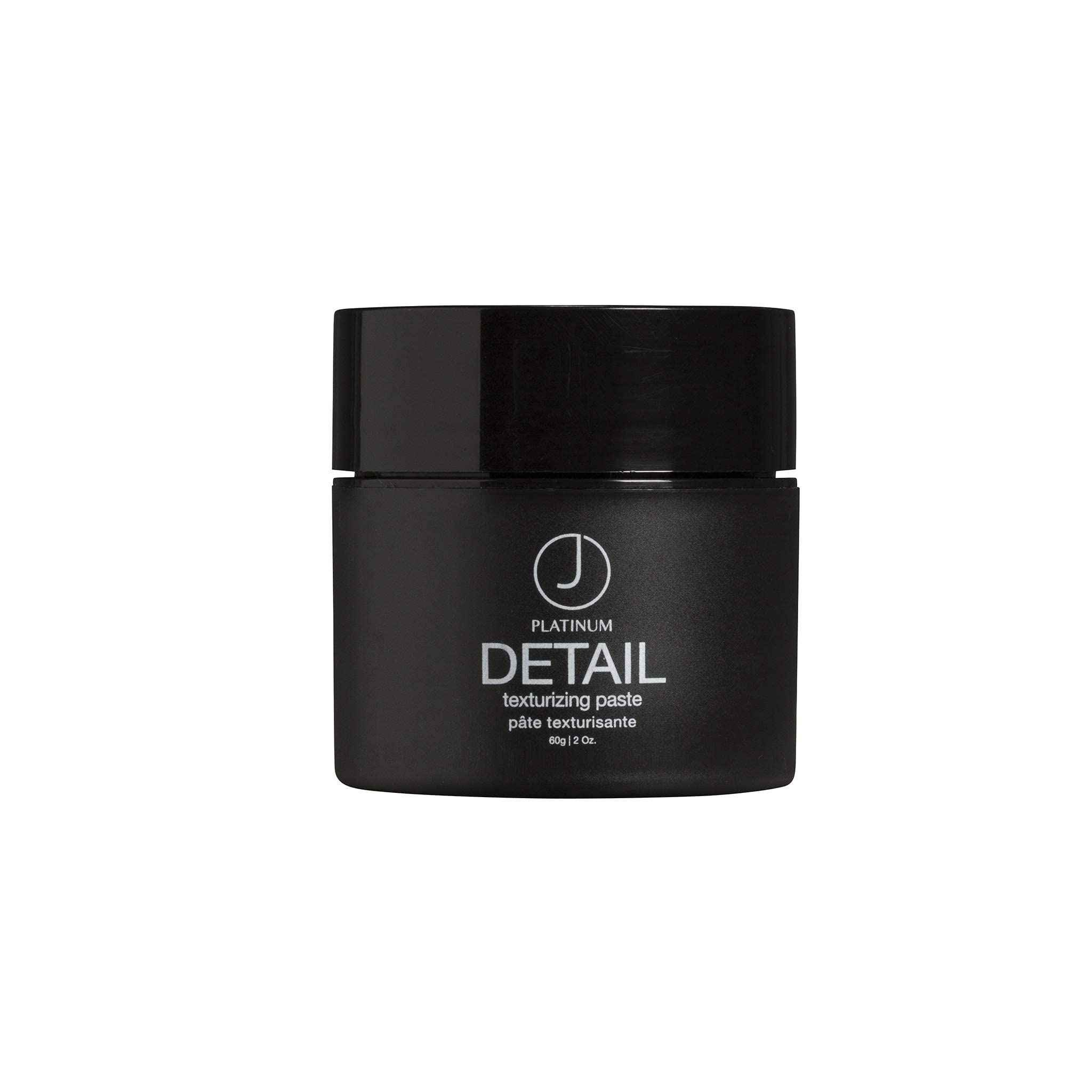 J Beverly Hills Platinum Detail Texturizing Paste with Beeswax for Semi Gloss Finish, 2 Oz