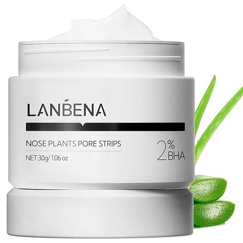 LANBENA Blackhead Remover Peel Off Mask for Face and Nose - 2.05oz. Remove Black Heads Face Black Head Remover Strips.