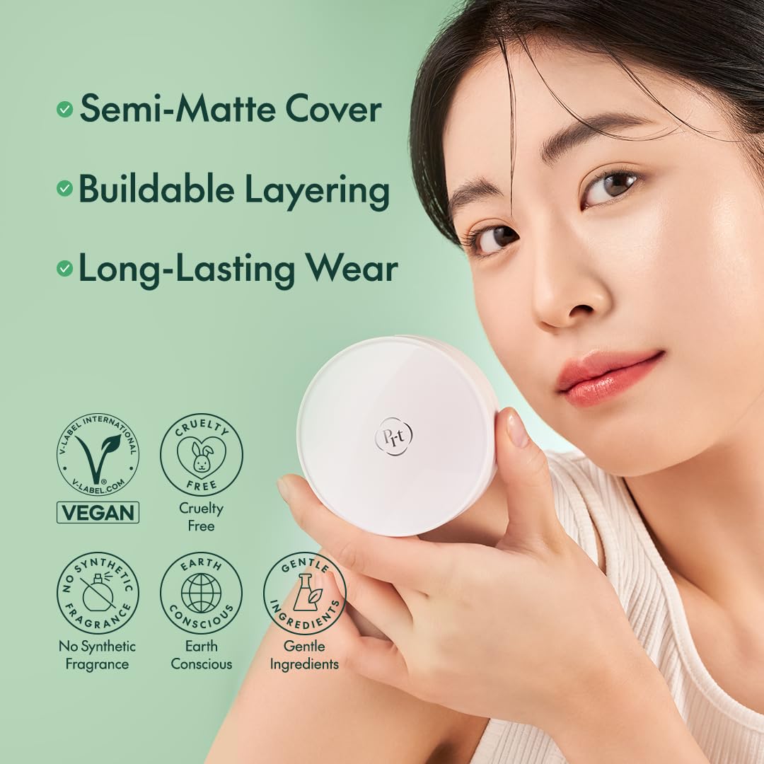 Purito Seoul Wonder Releaf Centella Bb Cushion #21 Light Beige, Foundation, Korean Centella, Makeup Long Lasting, Flawless Cover