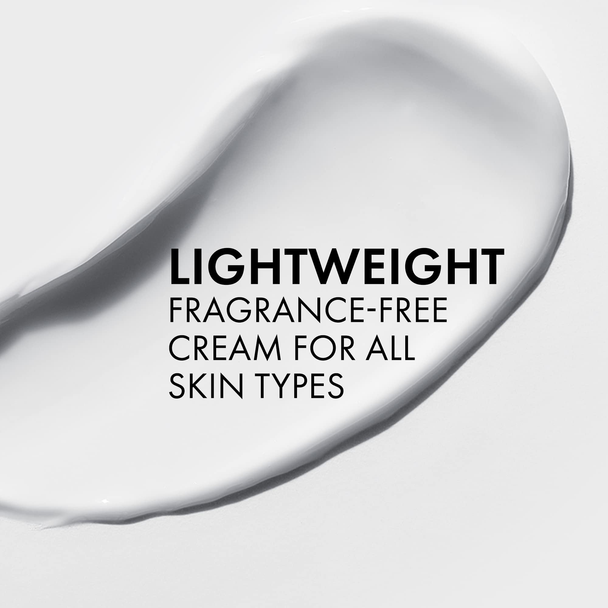 Vichy Mineral 89 Fragrance Free Cream, 72H Moisture Boosting Lightweight Cream | Hydrating Face Moisturizer With Hyaluronic Acid