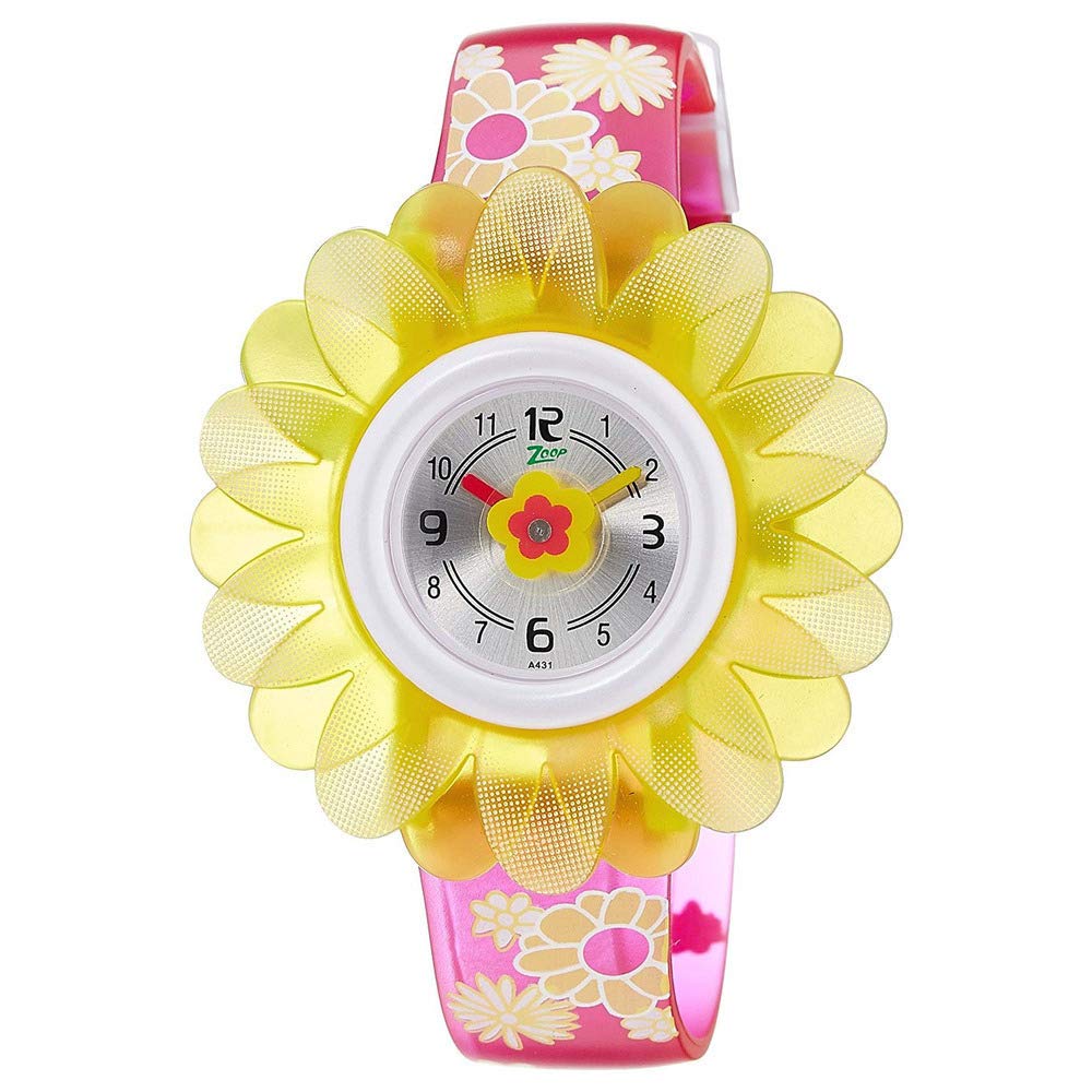 Zoop Analog Silver Dial KidS Watch Nkc4005Pp03/Nnc4005Pp03
