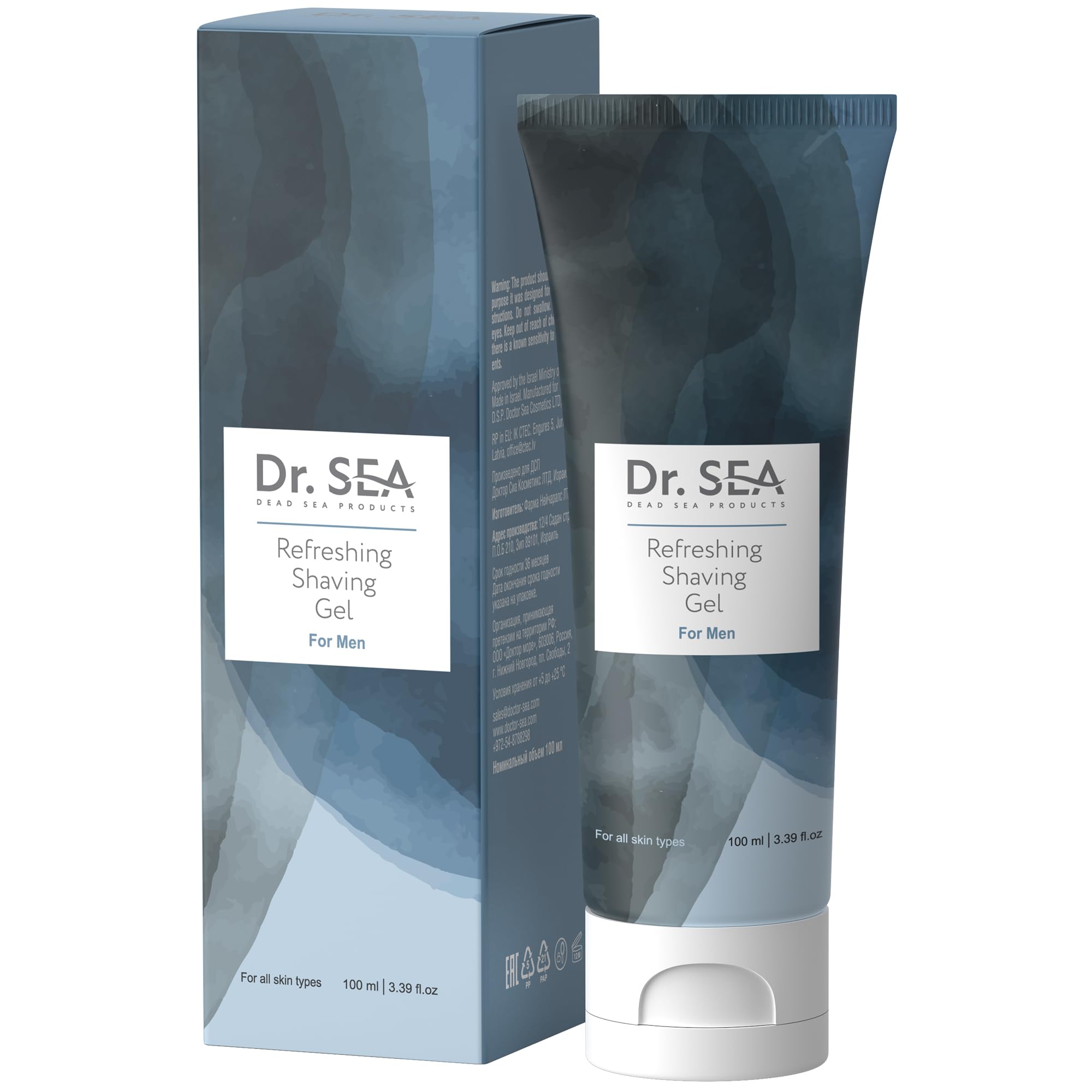 REFRESHING SHAVING GEL, 100 ml