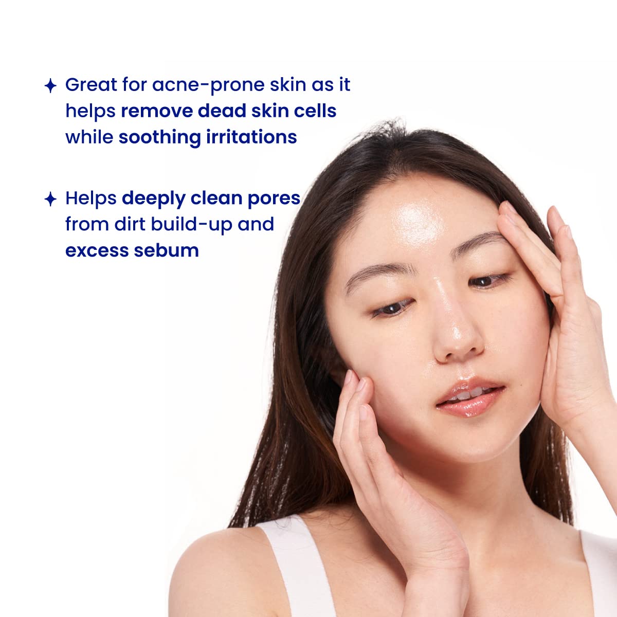 FACETORY K Beauty Face Mask Skin Care - LET'S TALK DETOX PURIFYING Sheet Mask with Charcoal & Volcanic Ash | Pore Refining Charc