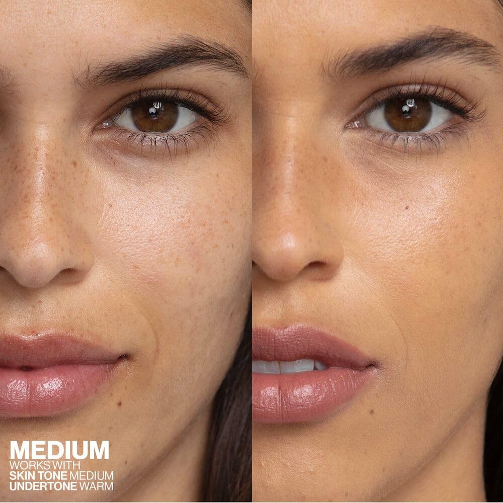 Smashbox Halo Healthy Glow All-In-One Tinted Moisturizer with SPF 25 | Light to Medium Coverage | Hyaluronic Acid, Oil free + An