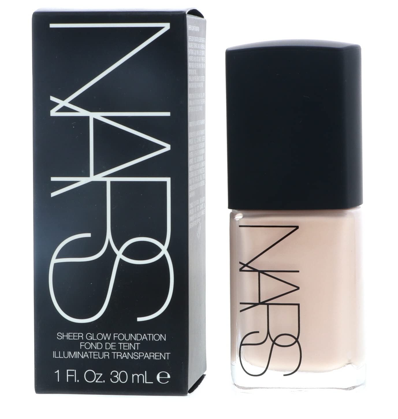 Nars Sheer Glow Foundation - Mont Blanc (Light 2 - Light W Pink Undertone) 30Ml1Oz