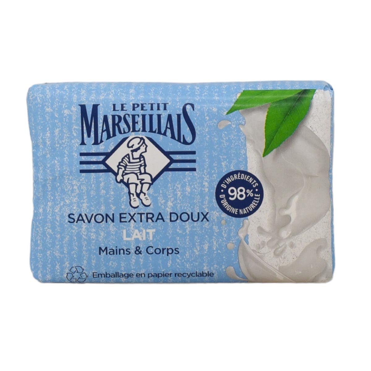 Le Petit Marseillais milk soap - fabricated in the old fashioned way - Bar of soap 200g