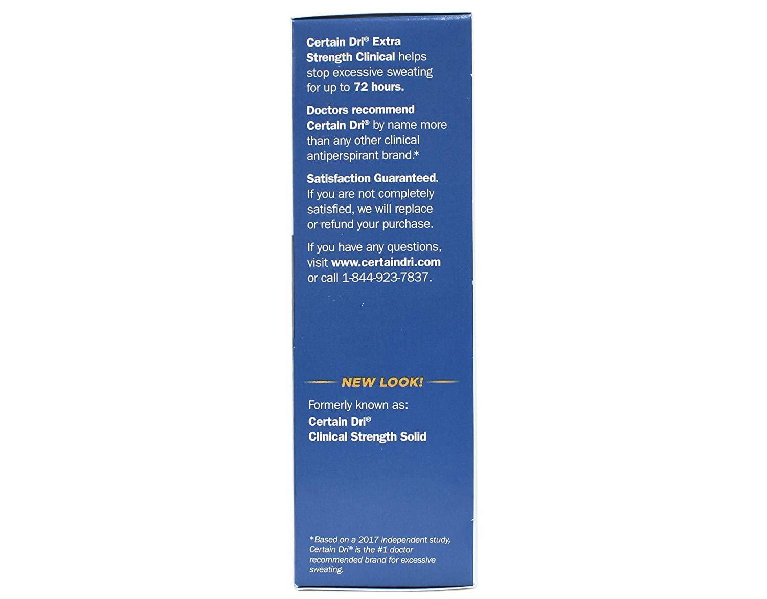 Certain Dri Antiperspirant Solid for Excessive Perspiration-1.7 Oz (Pack of 3)