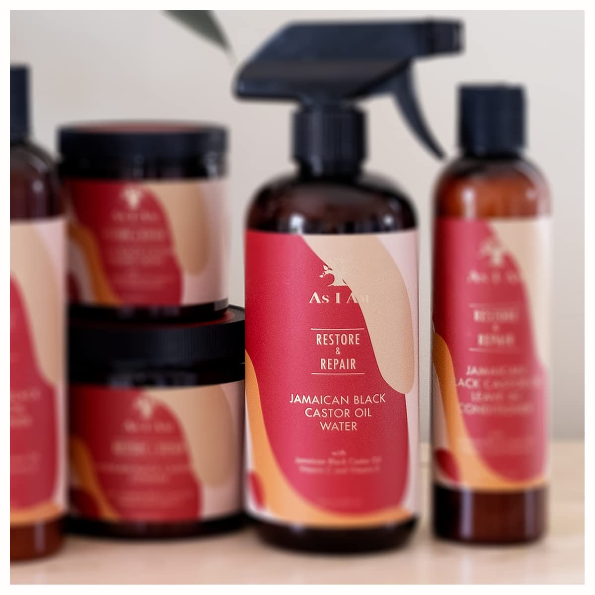 As Am Jbco Water 16 Oz - Nano Curl Strengthener - Moisturizes And Detangles - Anti-Frizz - Increases Fiber Strength - Enriched W