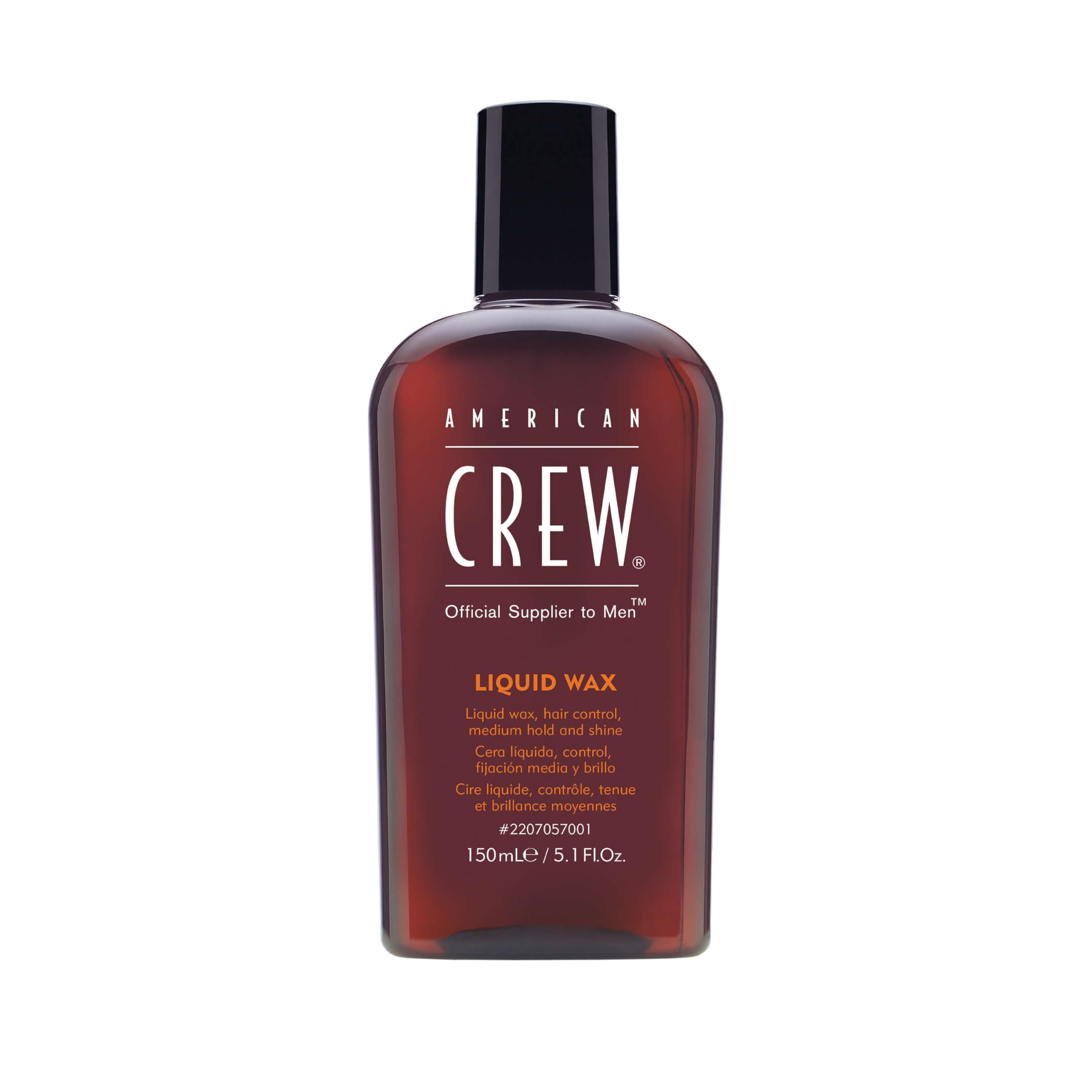 American Crew Men's Hair Liquid Wax, Medium Hold & Shine, 5.1 Fl Oz