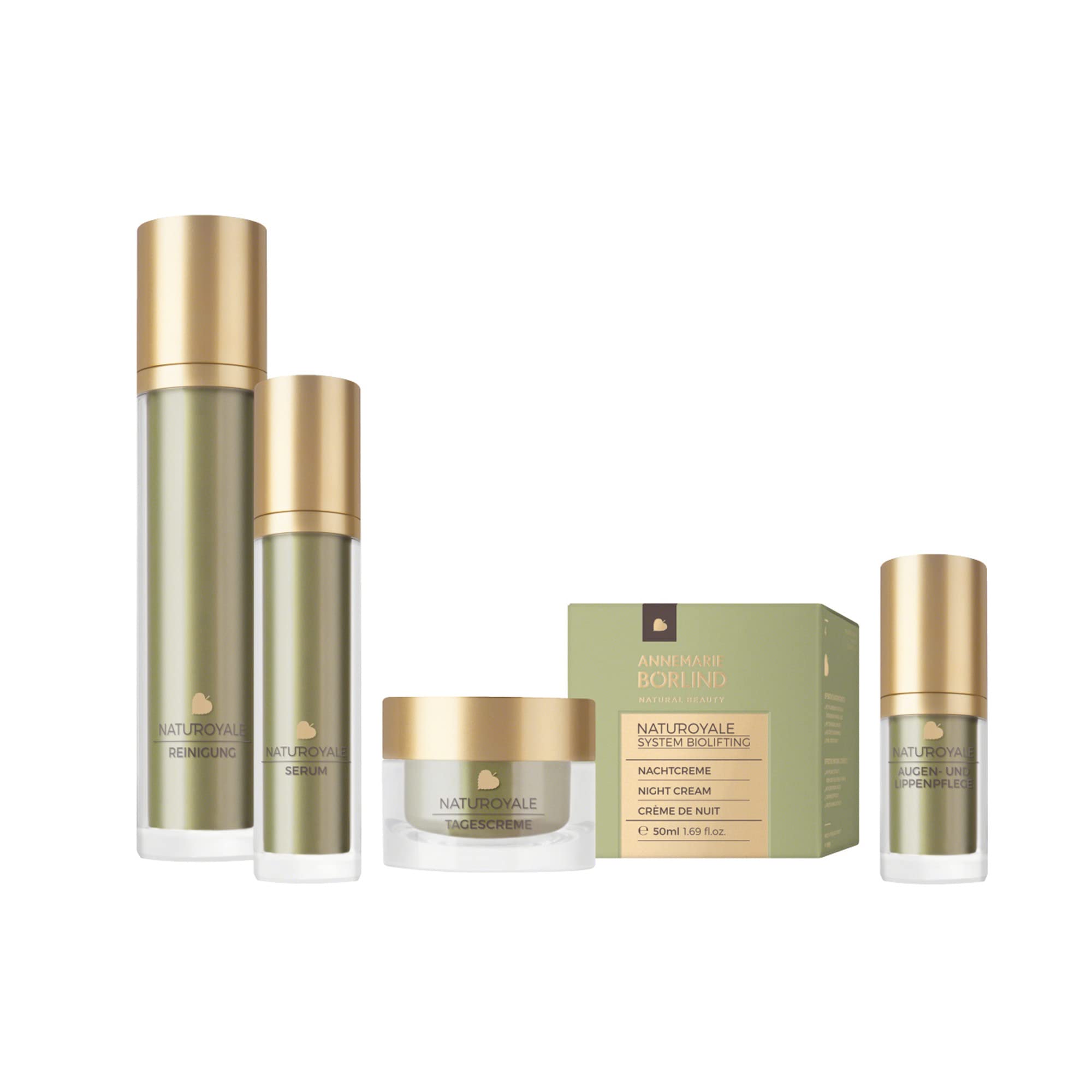 ANNEMARIE BRLIND - NATUROYALE Cleansing Cream - Face Cleanser With Natural Ingredients - Hyaluronic Acid Vitamin E and Shea Butt