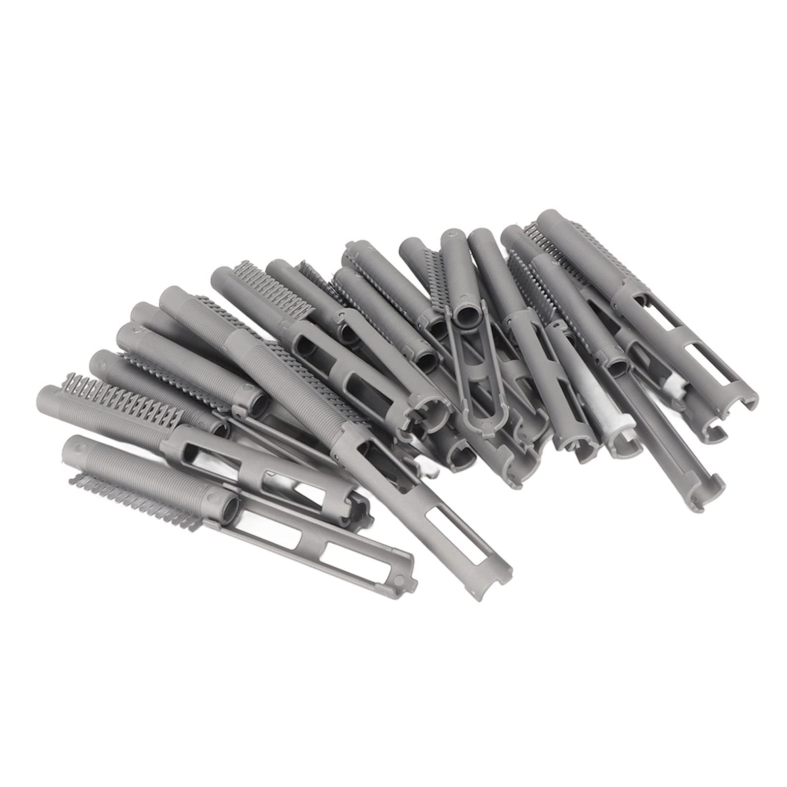 Yosoo Hair Perm Rod 25pcs Curling Perm Rods Hair Styling Short Perming Rods Rollers Clips Root Tool Kit Home Rollers Curler Clam