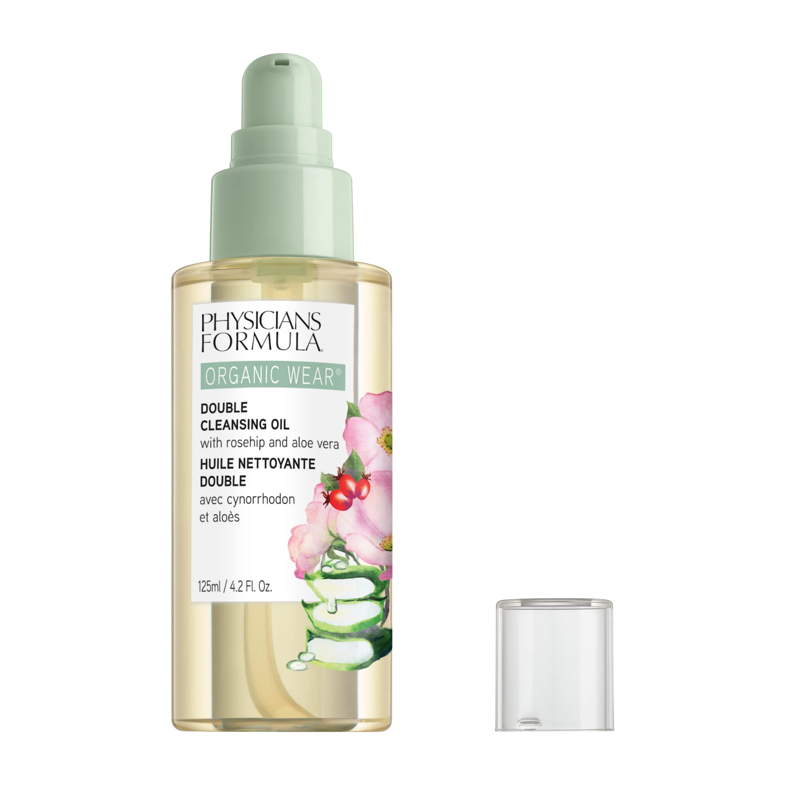 Organic Cleanser By Physicians Formula Organic Wear All Natural Double Cleansing Oil, Nourishing, Purifying, Dermatologist Teste