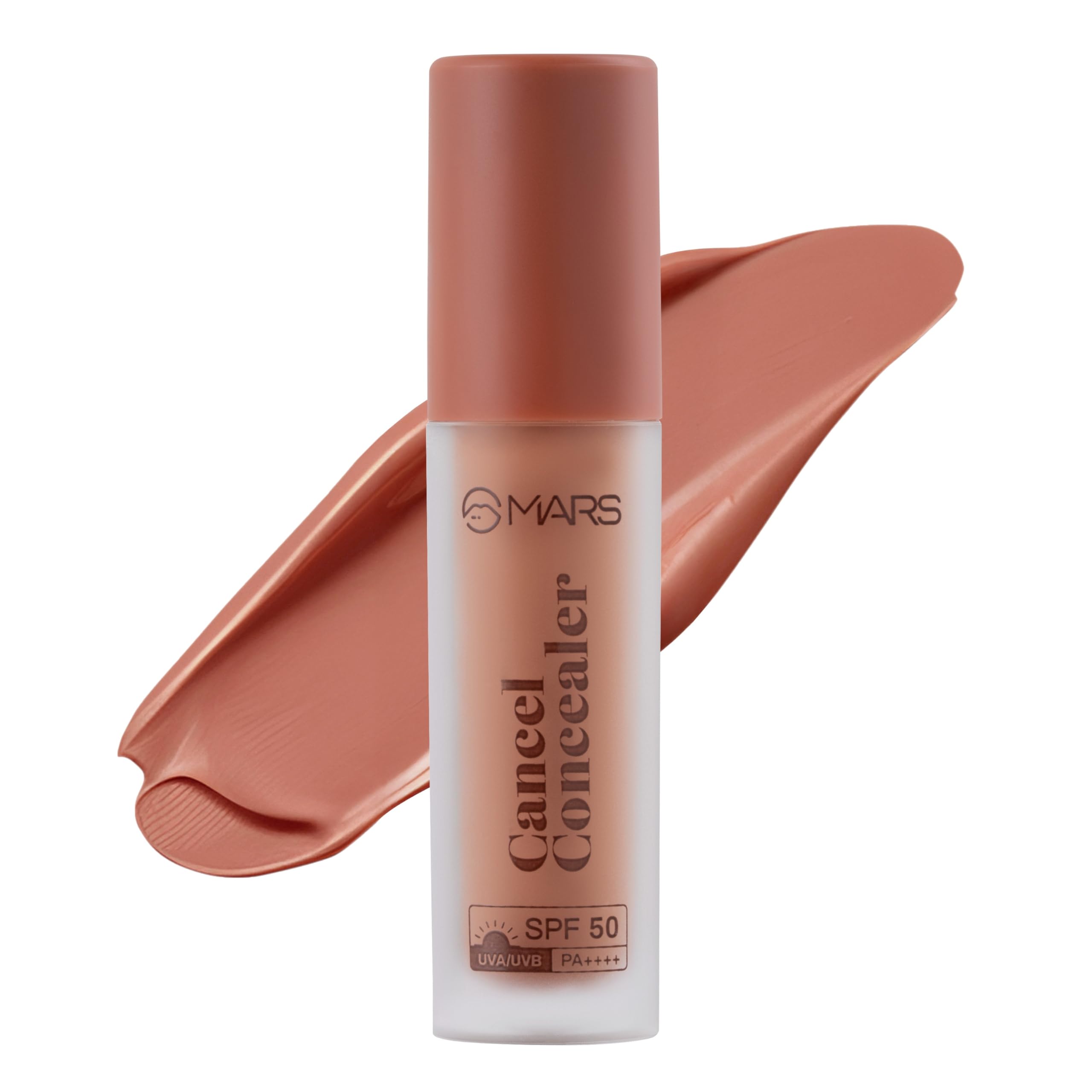 Mars Spf50 Pa++++ Cancel Concealer With Radiant Natural Finish (6.0 Ml) (09Orange) | Lightweight | Medium To High Coverage | Lo