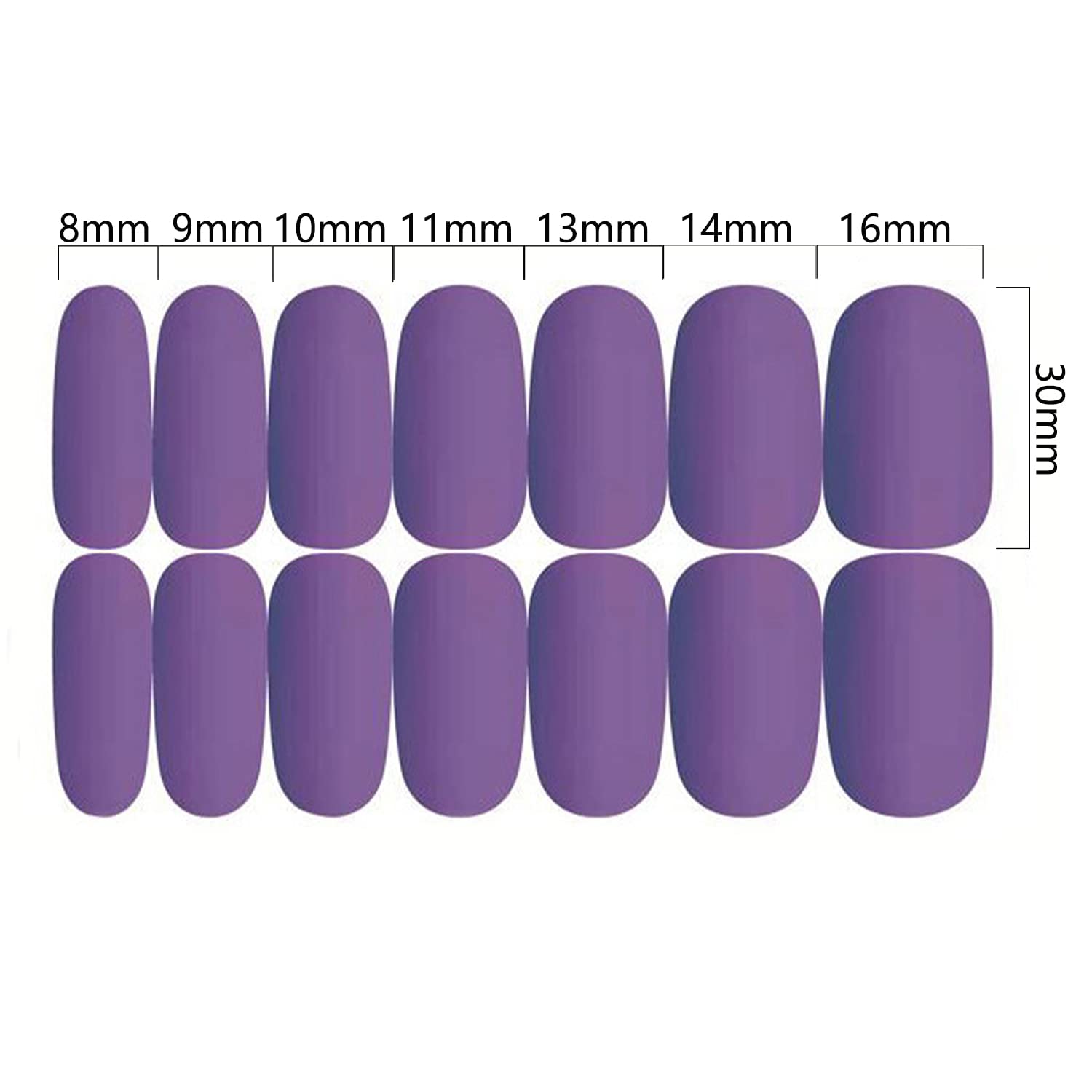 WOKOTO 20 Sheets Matte Solid Nail Polish Strips Stickers Warm Tones Low Gloss Nail Stickers Full Nail Wraps Real Nail Polish Sti