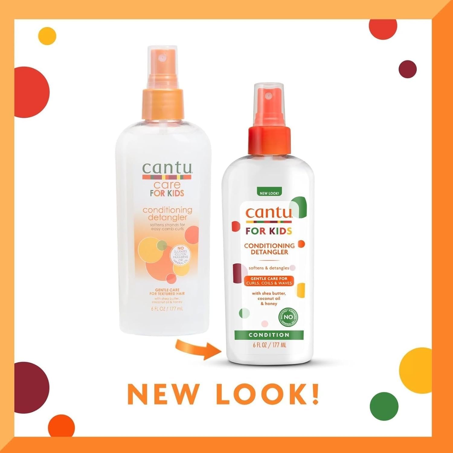 Cantu Care For Kids Conditioning Detangler, 6 Fluid Ounce