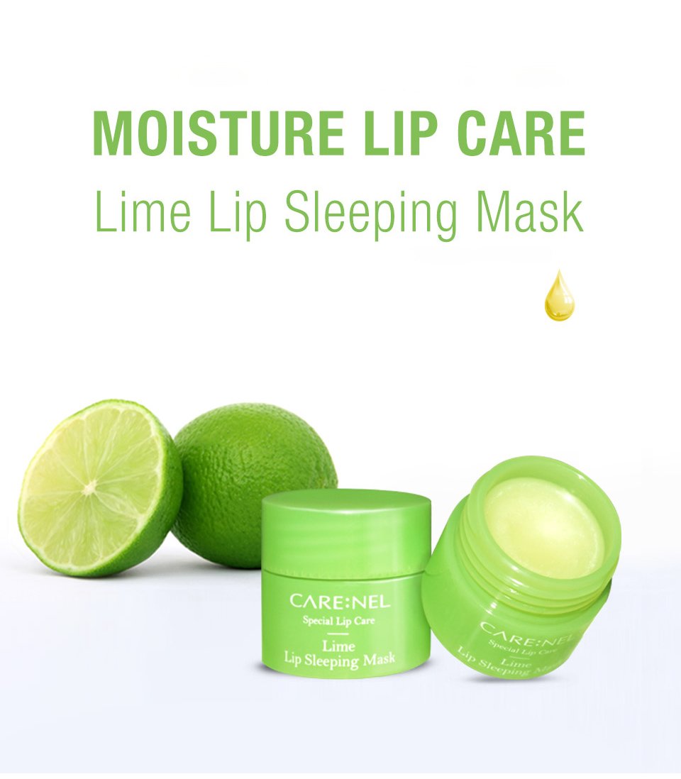 Lip Sleeping Mask 5G 3Set (Berry+Lime+Pomegranate) Korean Beauty Overnight