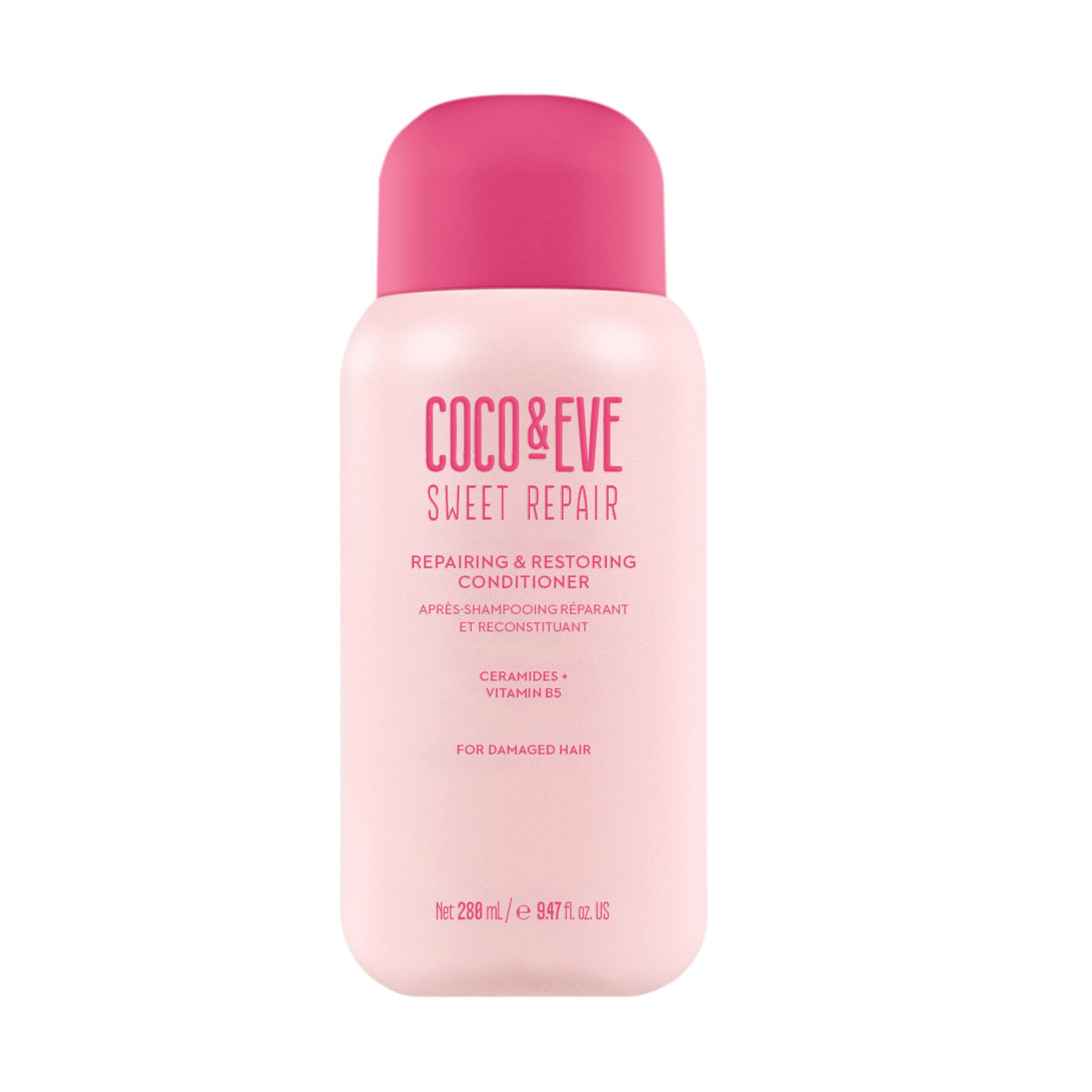 Coco & Eve Repairing & Restoring Conditioner - Repair and Hydrate Dry, Damaged, Color Treated Hair. Anti Breakage & Split Ends, 