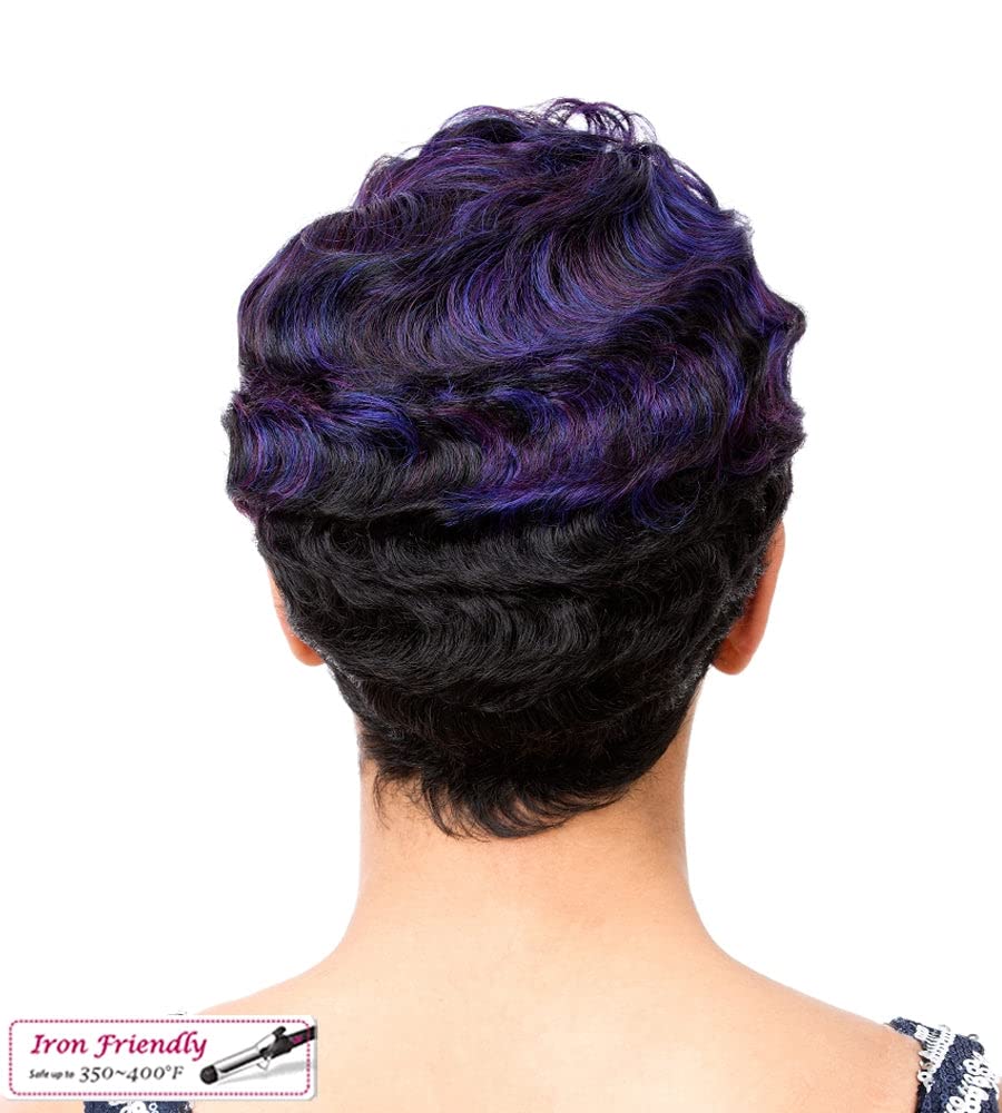 It'S A Wig! Synthetic Hair Wig Nuna (Ndx2633 - Natural Dark Extra + Dark Auburn)