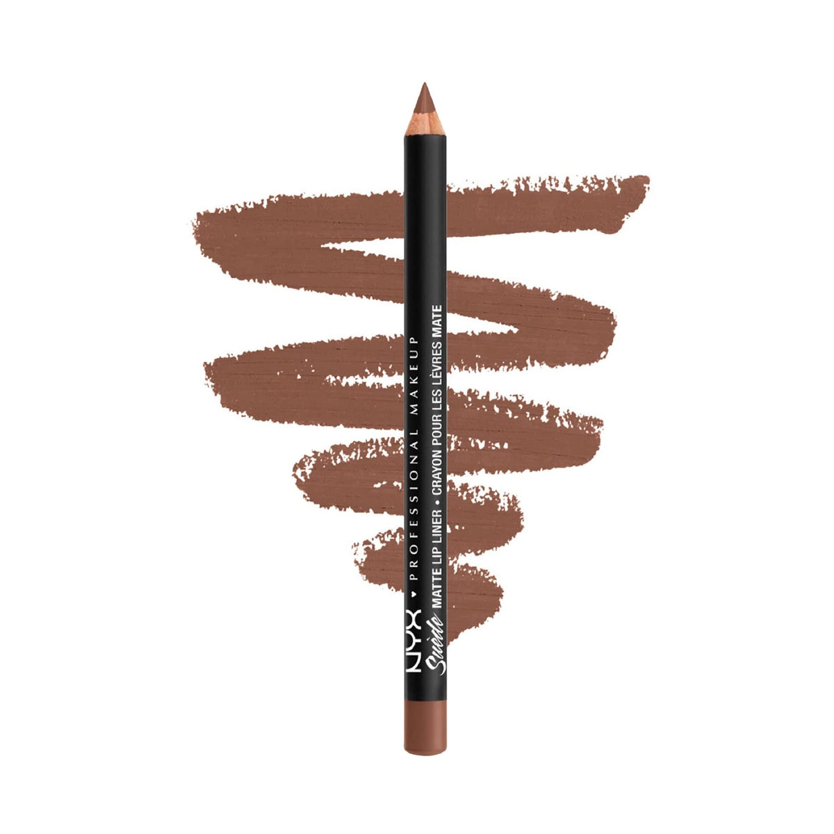 NYX PROFESSIONAL MAKEUP Suede Matte Lip Liner, Vegan Formula - Cape Town (Nude Sand)