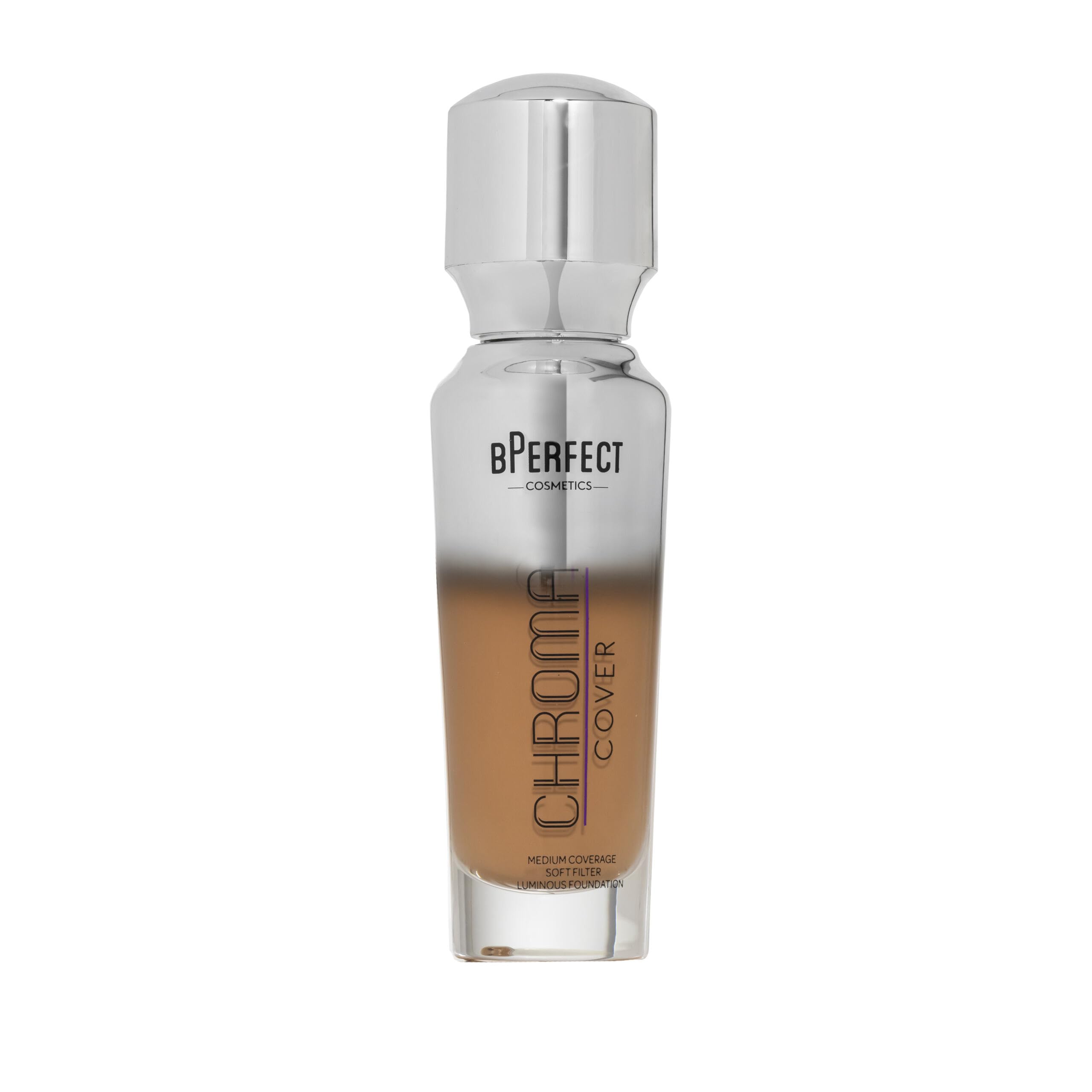 BPerfect Chroma Cover Luminous Foundation - Radiant Filter Finish, Buildable Coverage - Shade 26 - N8 Medium-Deep Rich Neutral T