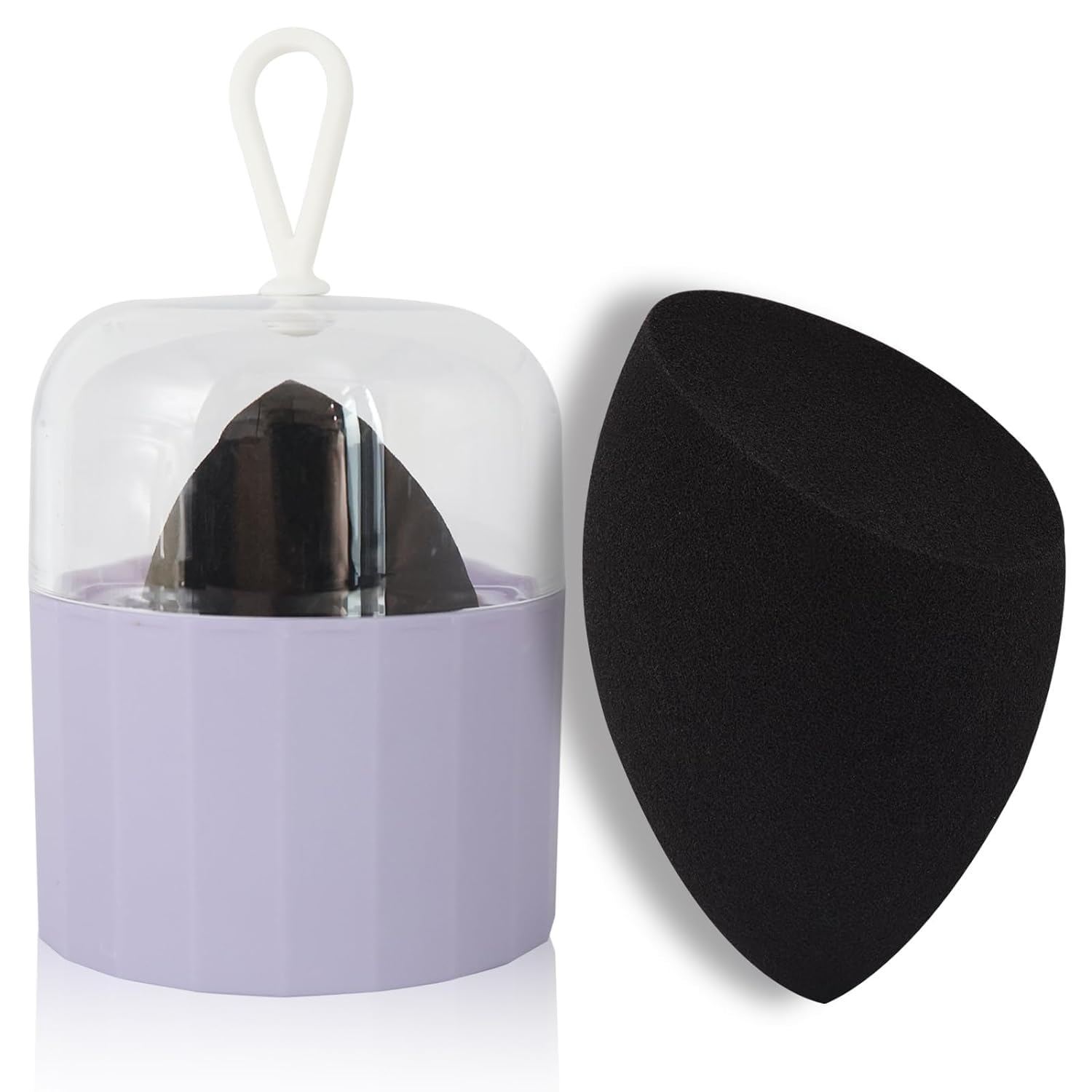 Makeup Sponge Set with Breathable Face Sponge Holder for Travel Foundation Organic Beauty Sponges for Makeup Soft Blender Sponge