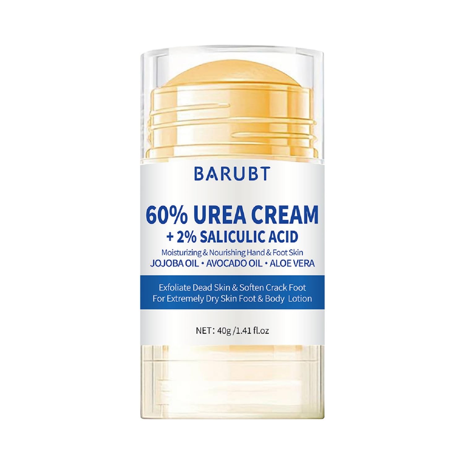 Lywins 60% Urea Foot Cream for Dry Cracked Heels  Maximum Strength Moisturizer with 2% Salicylic Acid, Jojoba Oil & Aloe Vera (