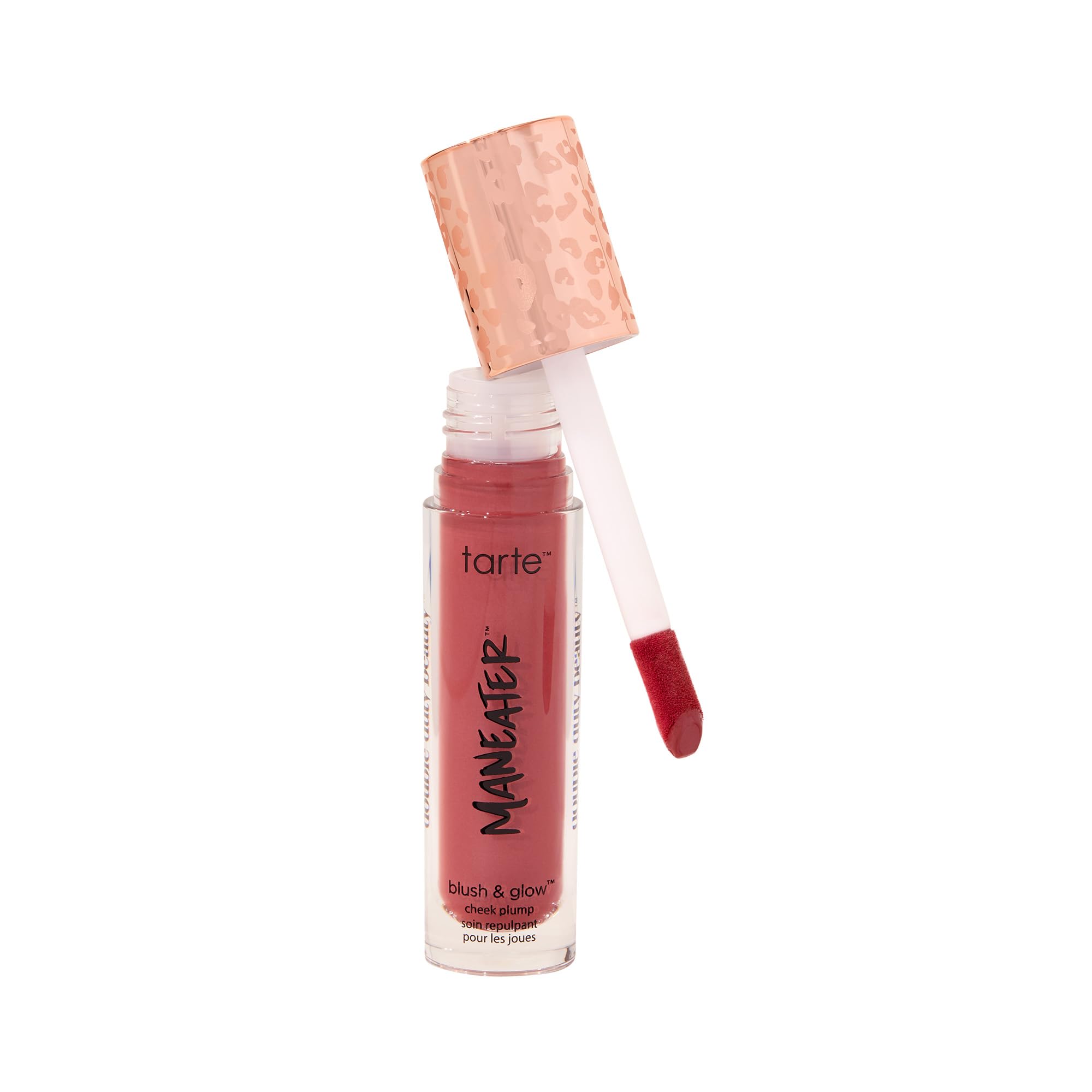 tarte maneater blush & glow cheek plump - Lightweight Cheek Tint & Illuminator with Coconut Water & Hyaluronic Acid for Hydrated