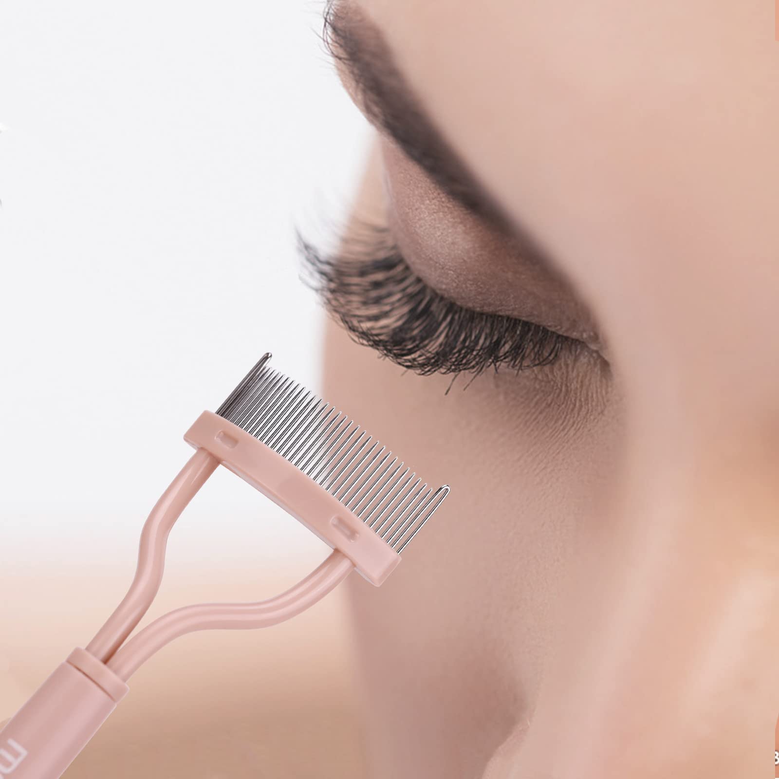 Eyelash Separator Eyelash Comb Lash Separator Tool MSQ Mascara Brush Eyelash Brush Separator Mascara Comb Arc Designed Mascara A