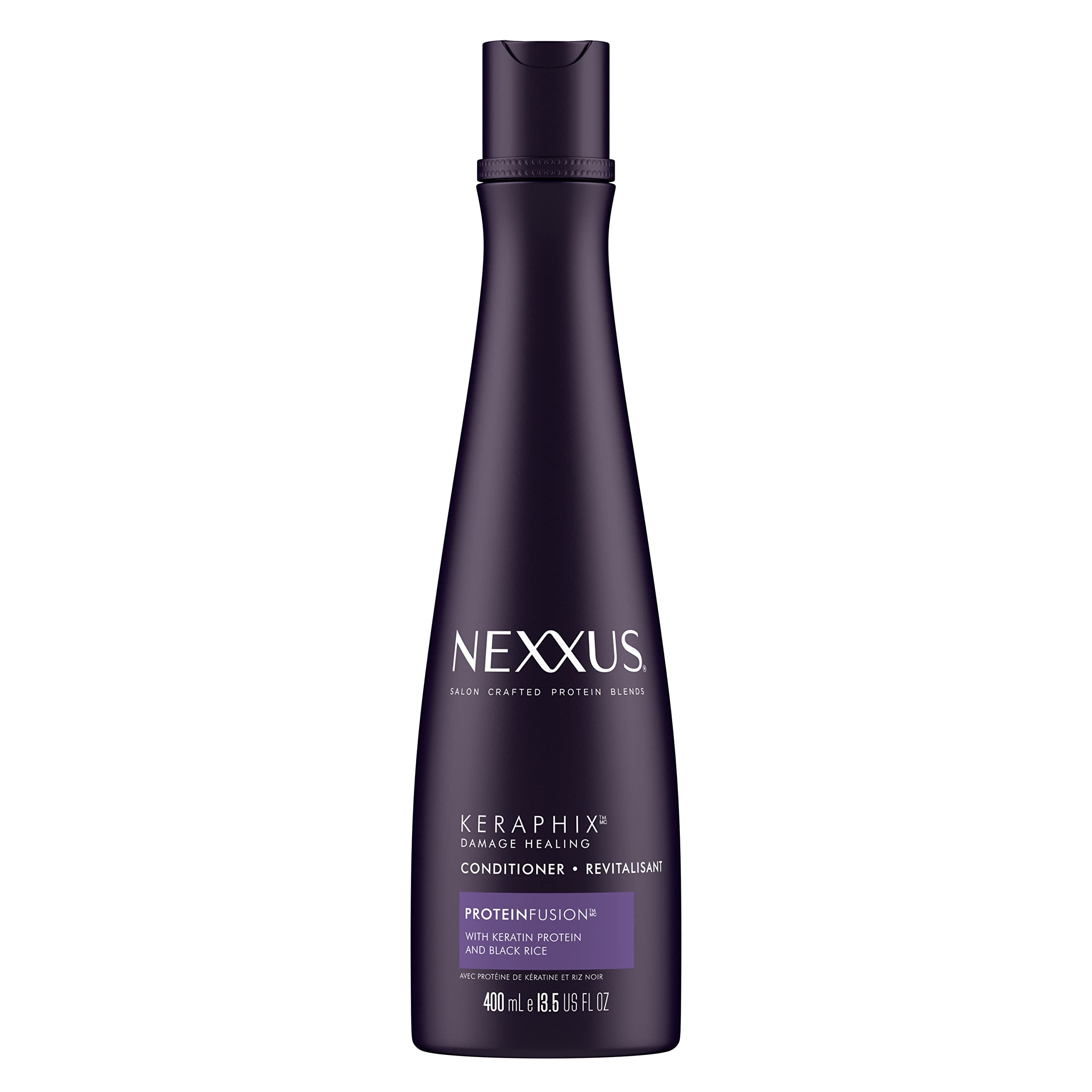 Nexxus Keraphix Conditioner Keraphix with ProteinFusion for Damaged Hair With Keratin Protein and Black Rice 13.5 oz