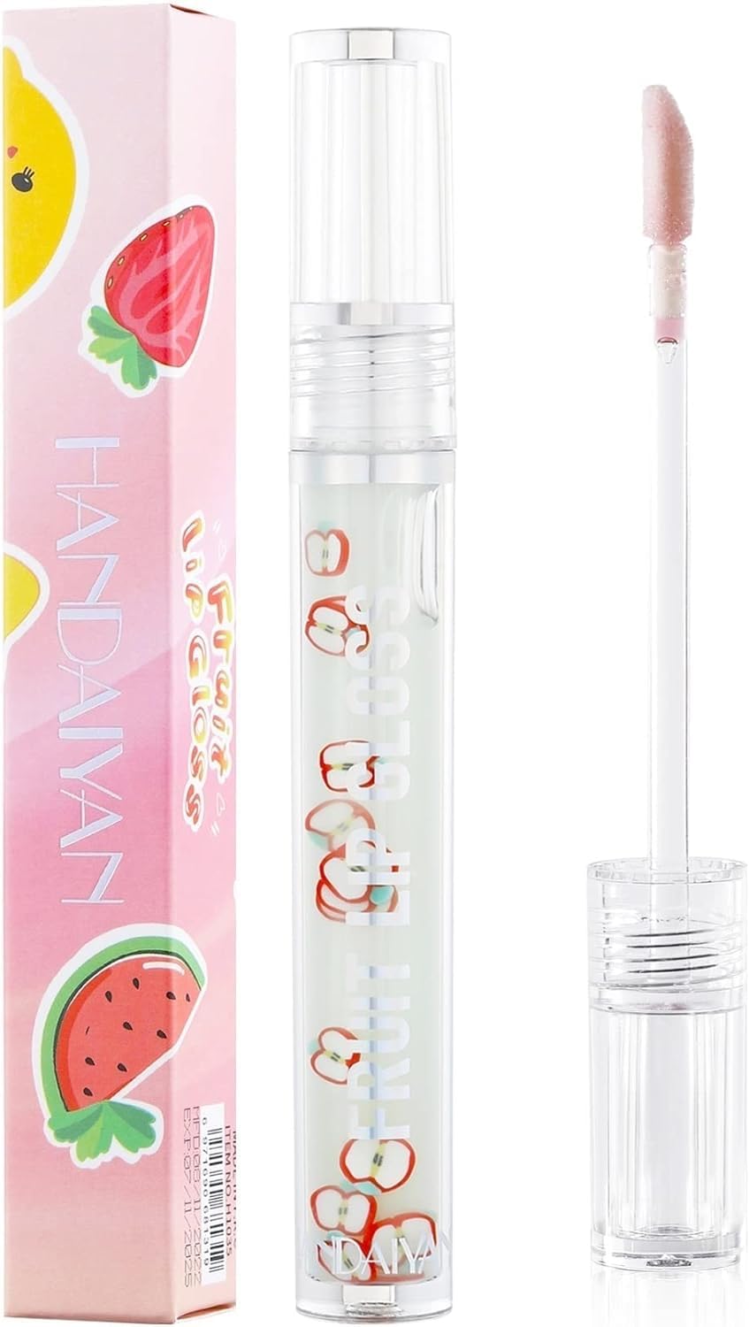 Fruit Gloss Hydraulic Clear Lip Oil Replenishes Water Moisturizes Bald Moisturizer Liquid Lipstick Waterproof Moisturizer Lipglo