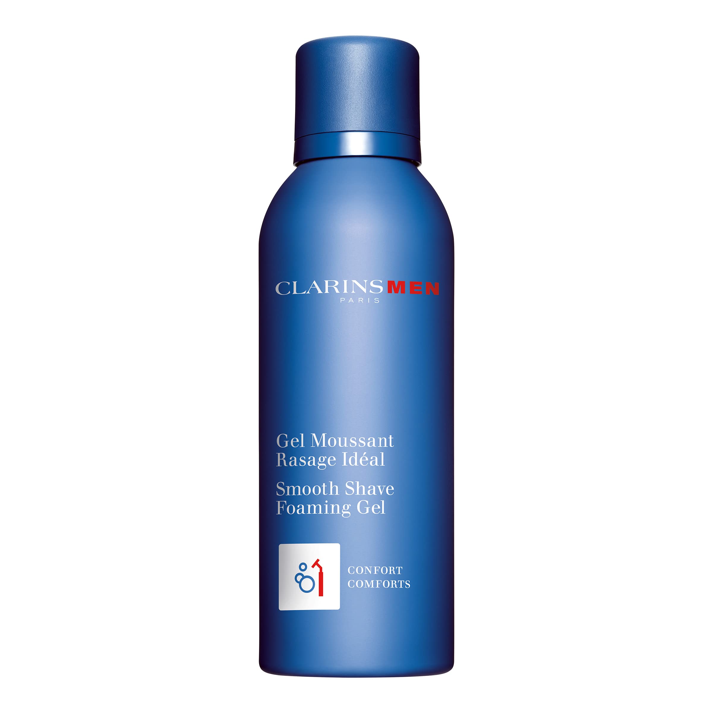 CLARINSMEN Smooth Shave Foaming Gel | Moisturizing Shave Gel for Men| Soothes and Softens| Energizes Skin| Conditions Beard Hair