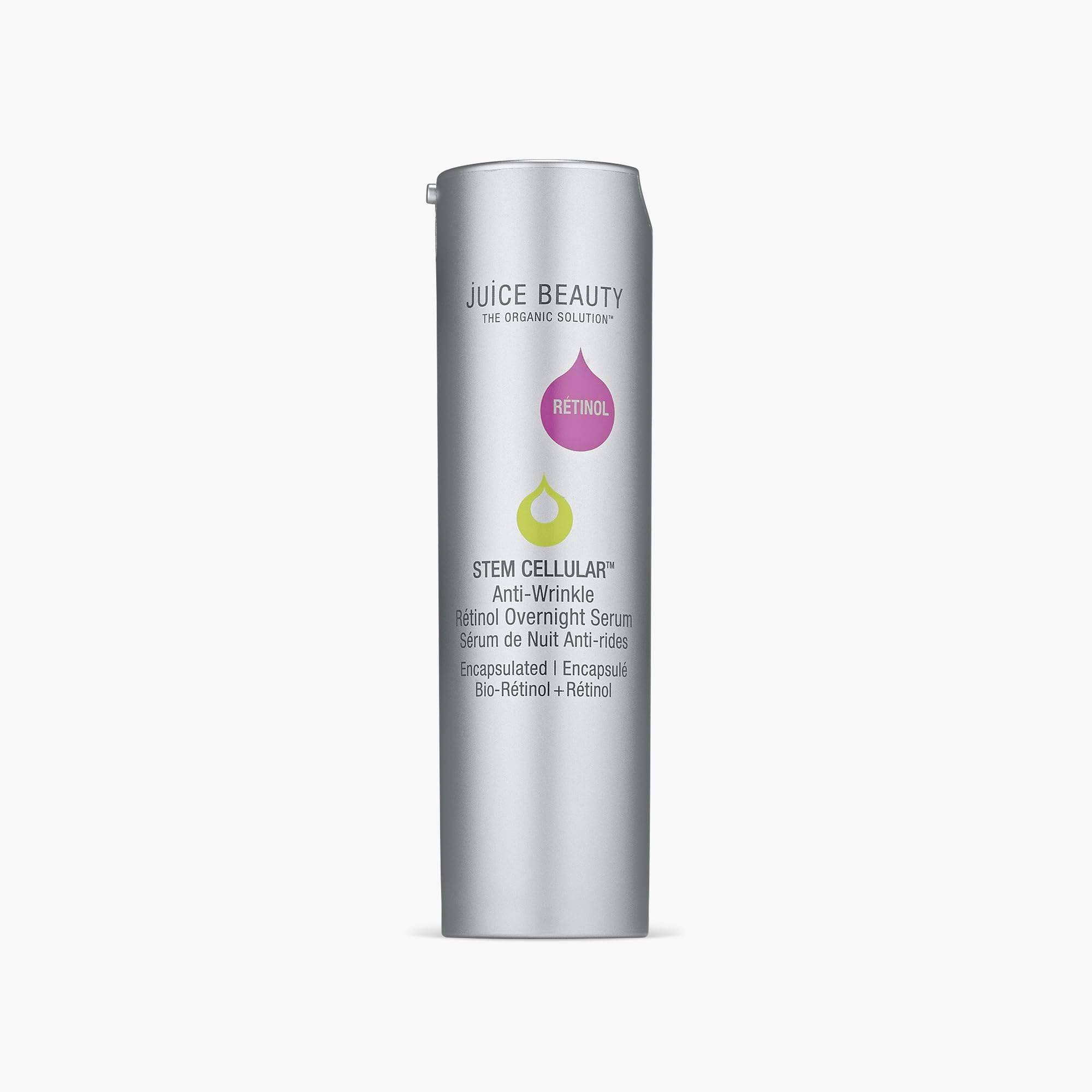 Juice Beauty Stem Cellular Anti-Wrinkle Retinol Overnight Serum - 30 mL - Reduces Look of Fine Lines, Wrinkles, Dark Spots + Ski