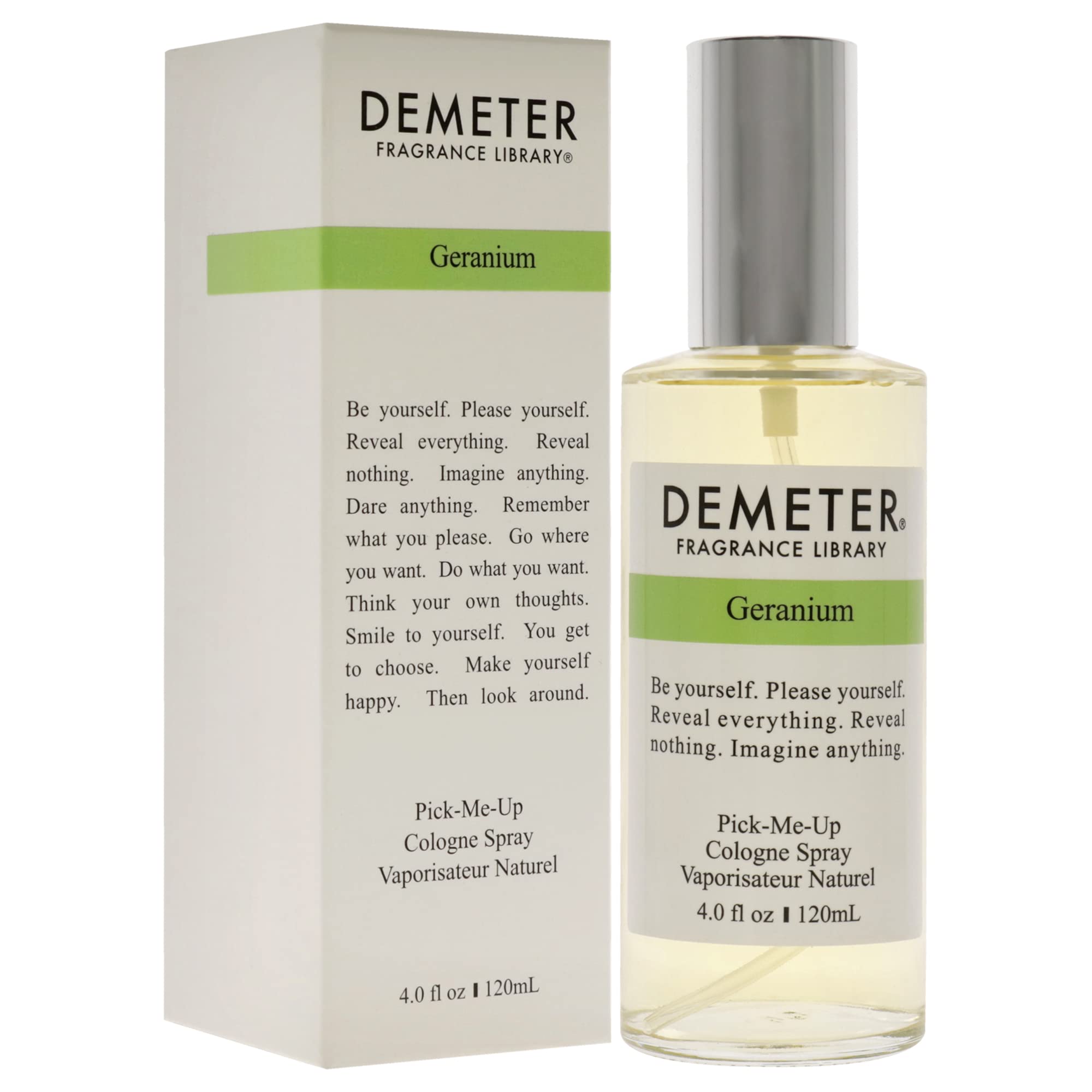 Demeter Geranium Cologne Spray For Women, 4 Ounce