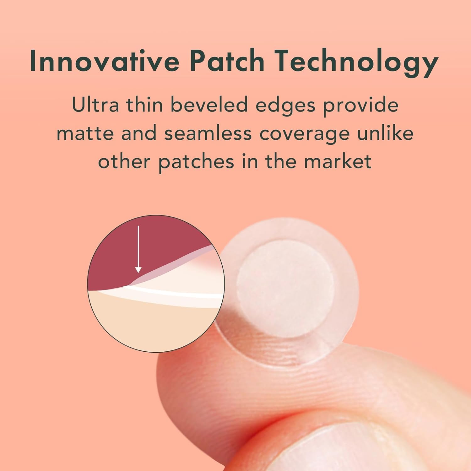 Rael Pimple Patches, Miracle Invisible Spot Cover - Hydrocolloid Acne Patch For Face, Blemishes, Zits Absorbing Patch, Breakouts