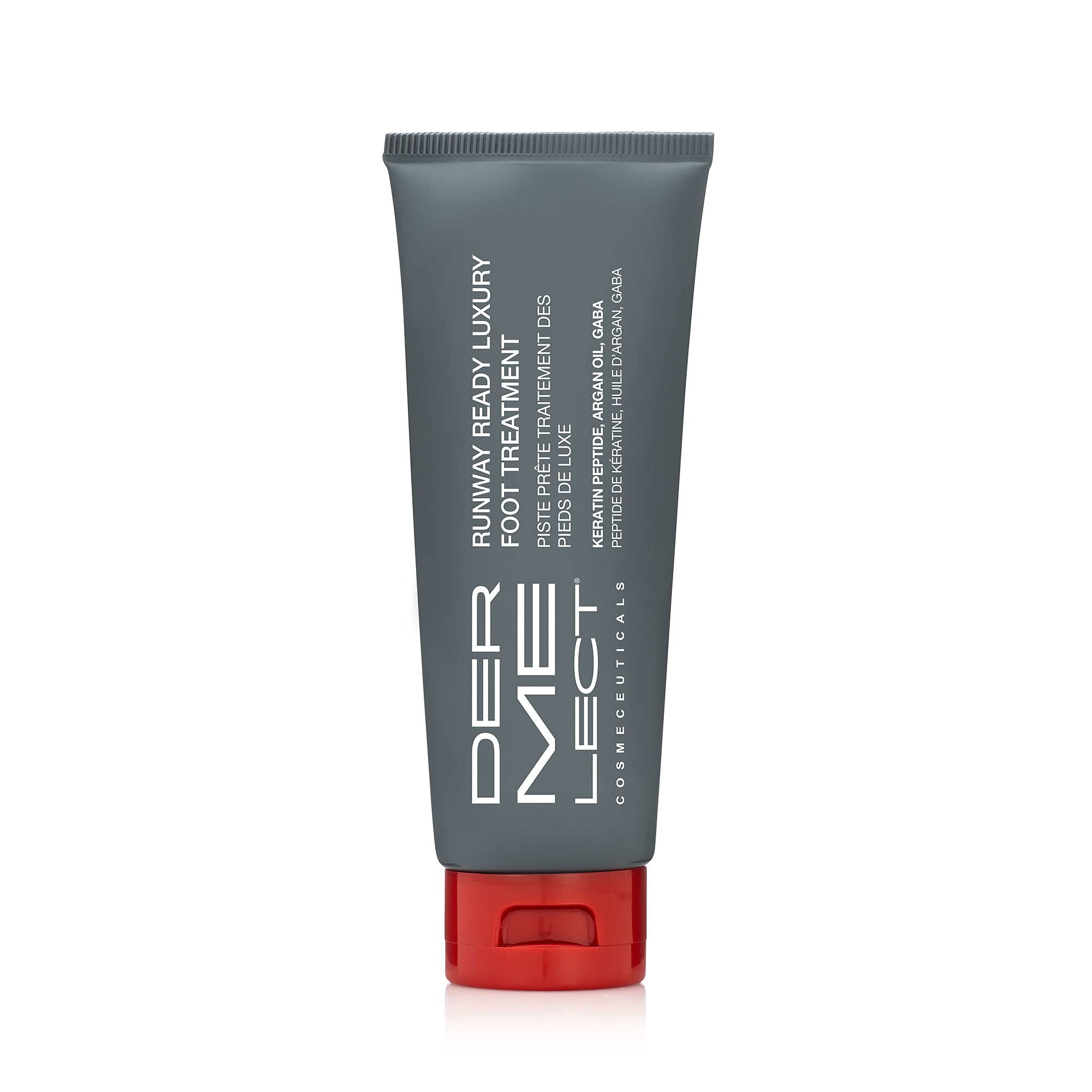 Dermelect Runway Ready Luxury Foot Treatment - Rich Peptide Cream With Argan Oil, Shea Butter & Hyaluronic Acid For Dry, Rough,