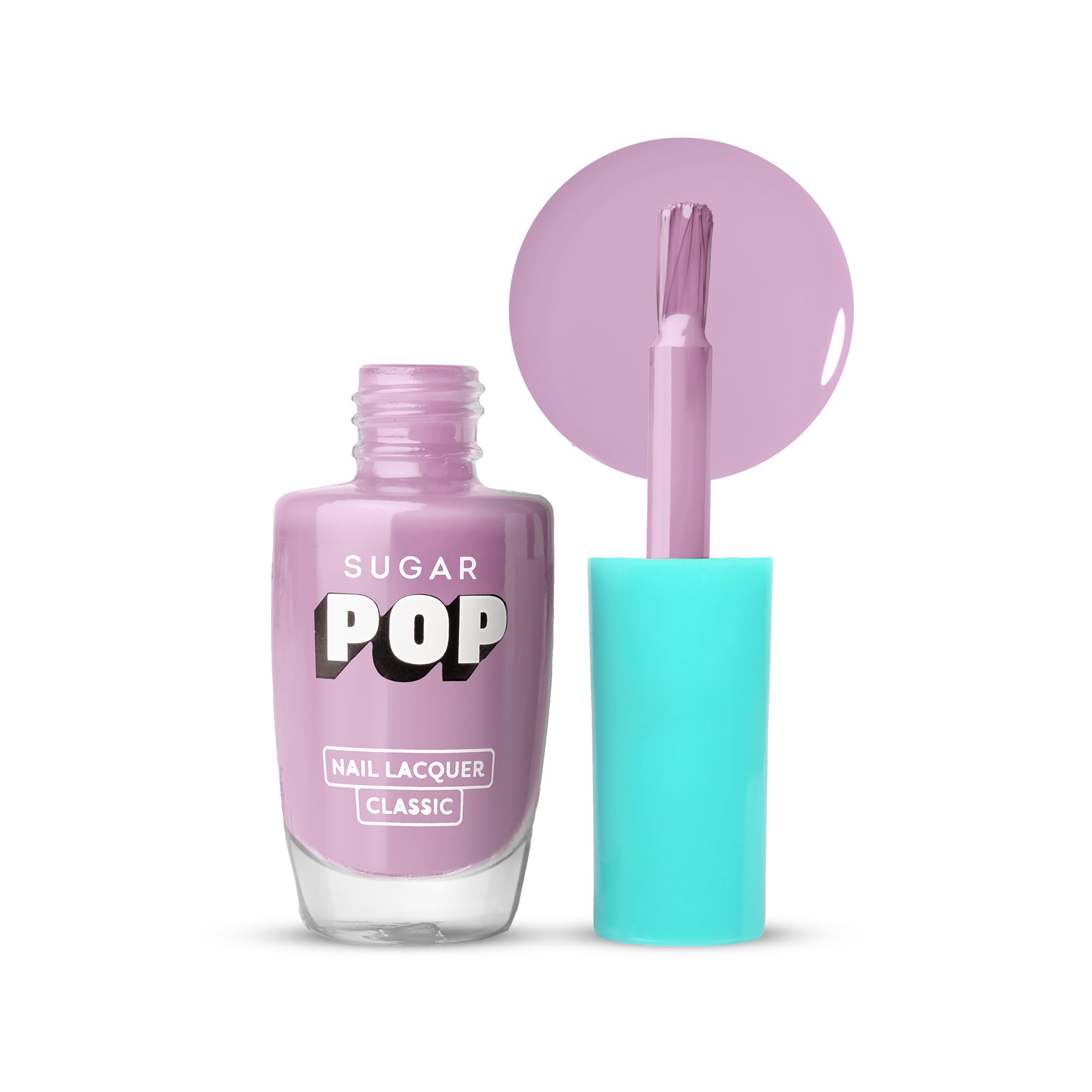 Sugar Pop Nail Lacquer 33 Mauve Dream (Light Lilac) | Dries In 45 Seconds |ChipResistant | Glossy Finish | High Shine | Nail Po