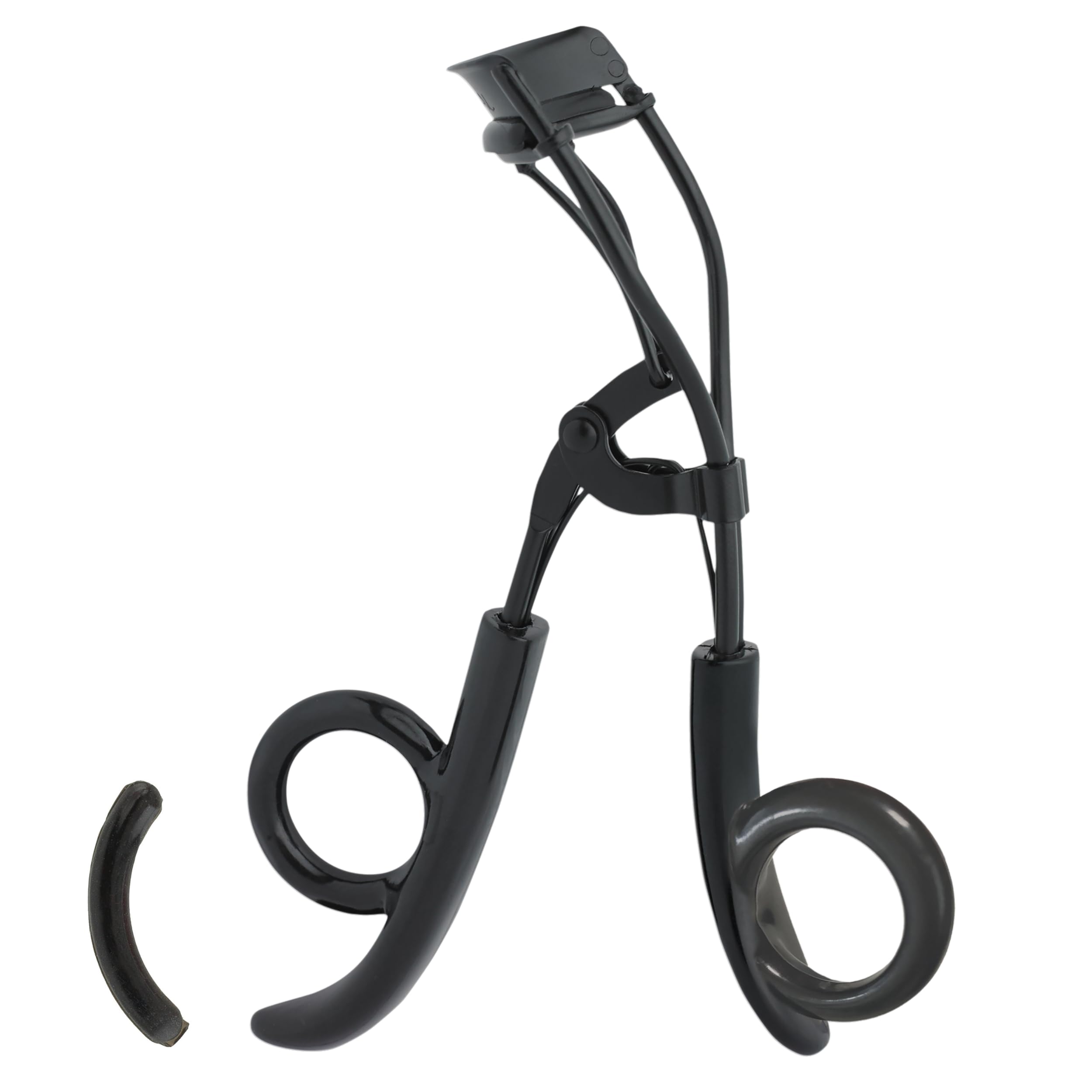 JAPONESQUE Pro Performance Eyelash Curler for Almond, Monolid or Hooded Eyes, Eye Lash Curler Delivers Sweeping Lash Volume & Eye Opening C Curl, Ergonomic Precision-Crafted Pivot Design