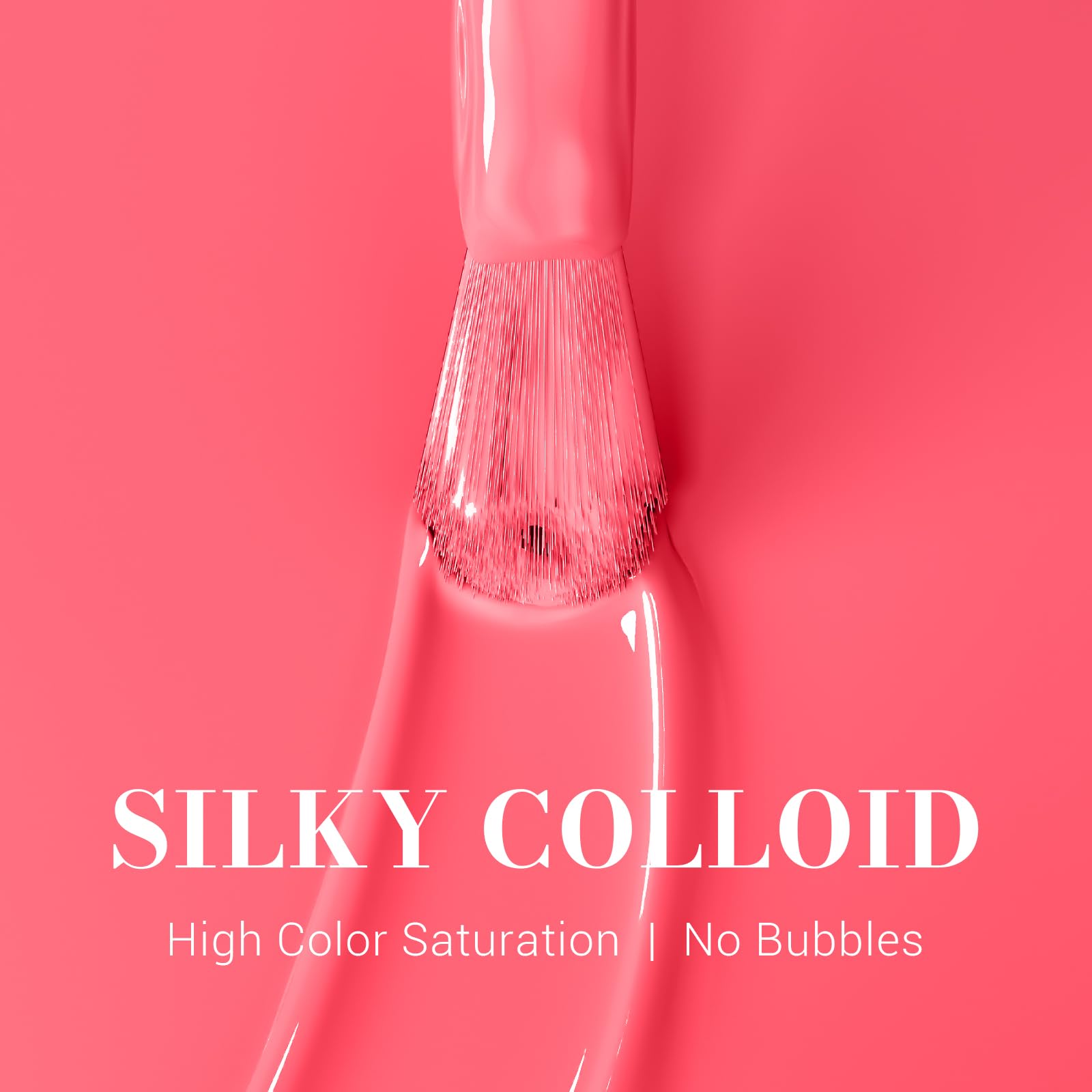 Melodysusie Pink Gel Nail Polish,0.5Fl Oz Cranberry Pink Nails Soak Off Uv Led Pink Gel Polish Gift For Women Nail Art Manicure