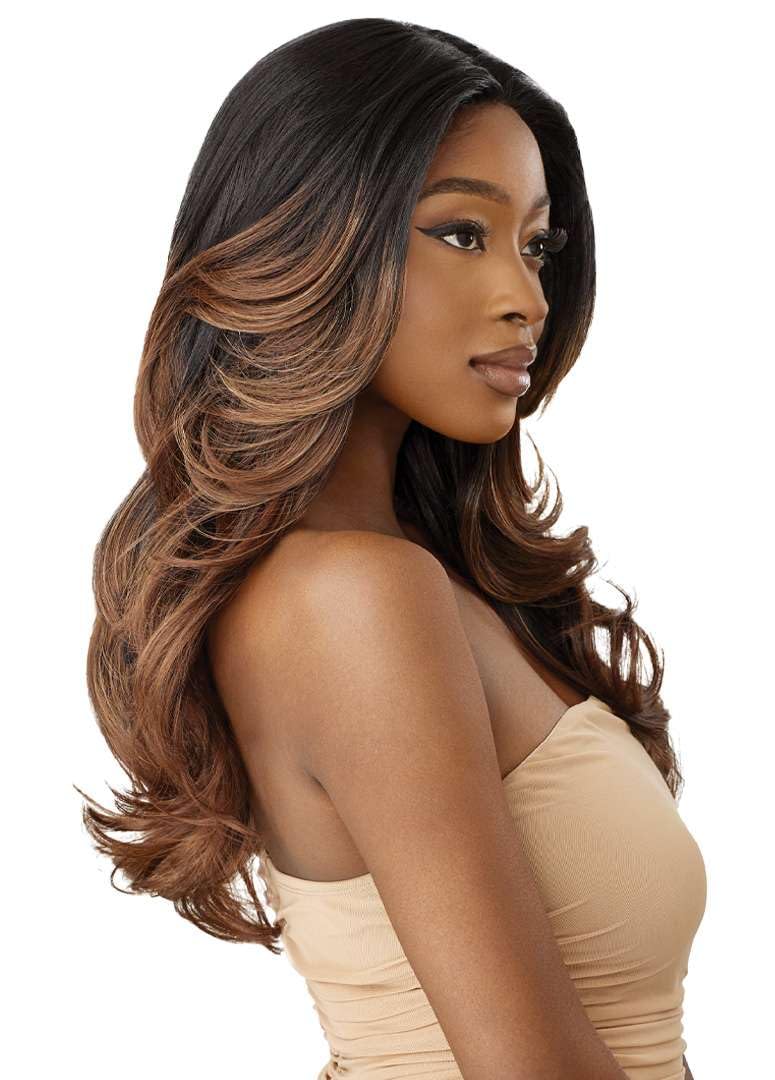 Outre Lace Front Wig - Brenae (RED VELVET)