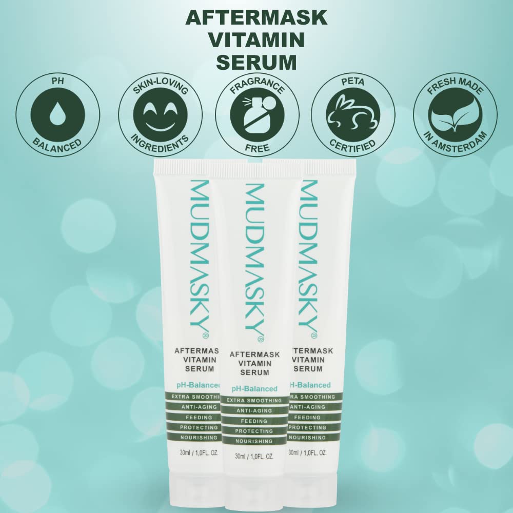 Mudmasky Aftermask Vitamin Serum 30 ml / 1.0 Oz