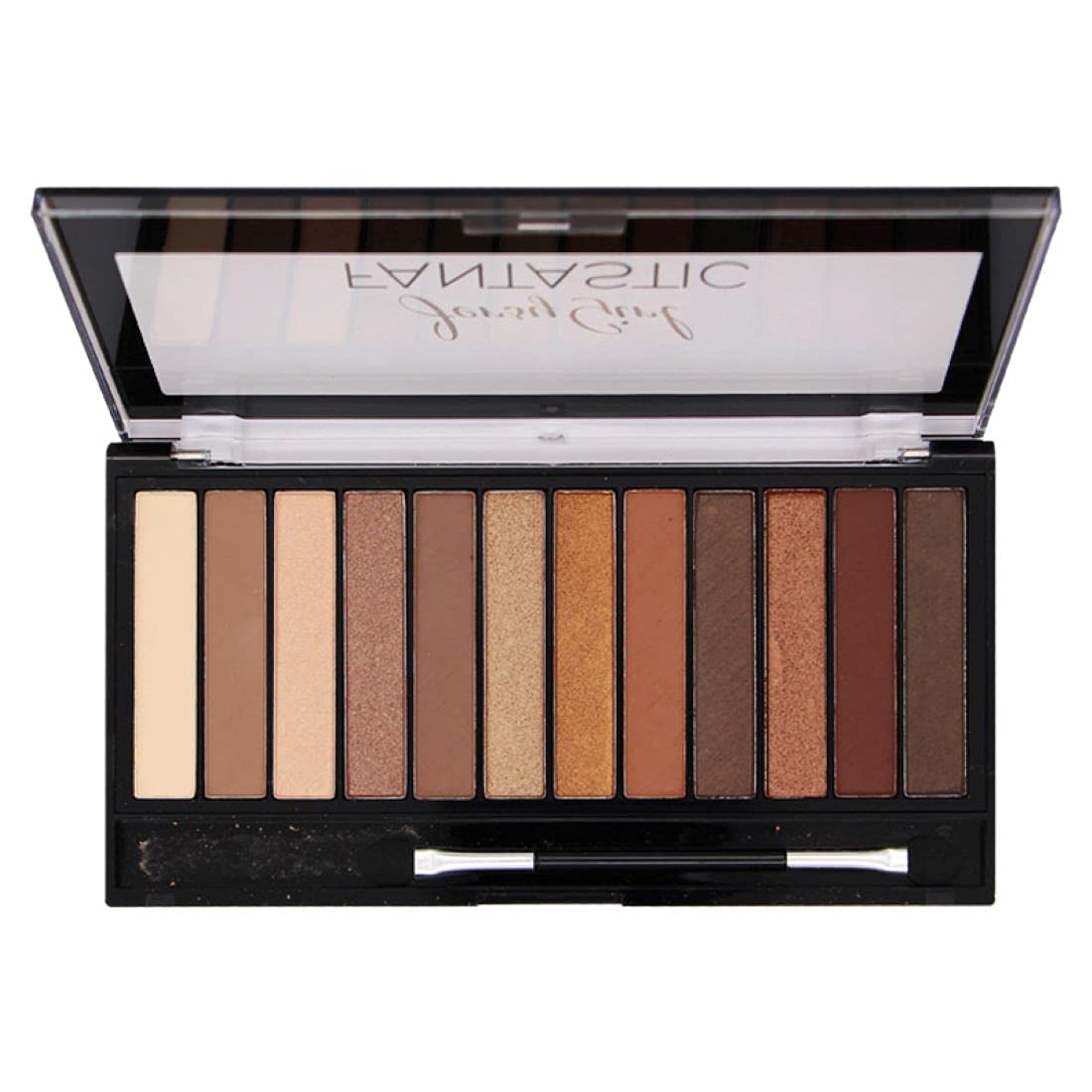 Jersey Girl By Fashion Colour Fantastic Eyeshaow Palette | 12 Highly Pigmented Shades | Smudge Free & Long-Lasting | Shimmery & 