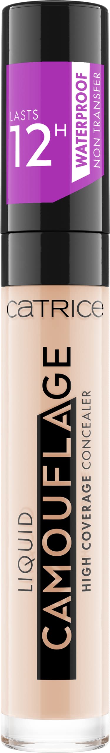 Catrice Liquid Camouflage Concealer (005 Light Natural) - Ultra Long Lasting Concealer for Optimal Coverage