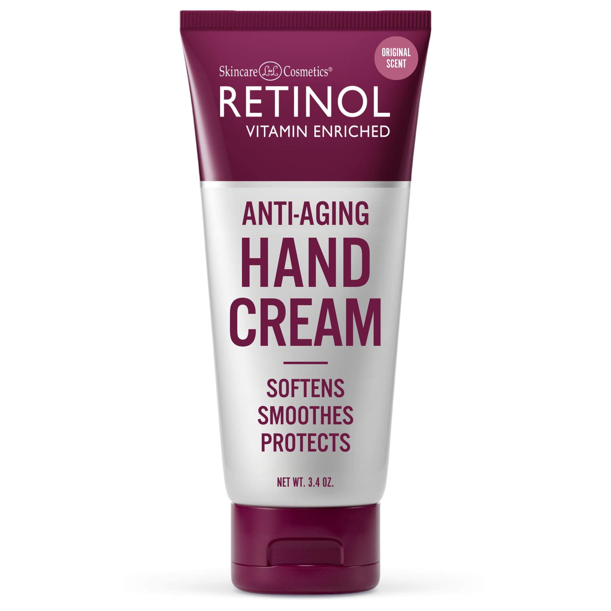 Retinol Anti-Aging Hand Cream - The Original Retinol Brand For Younger Looking Hands -Rich, Velvety Conditions & Protects Skin, 