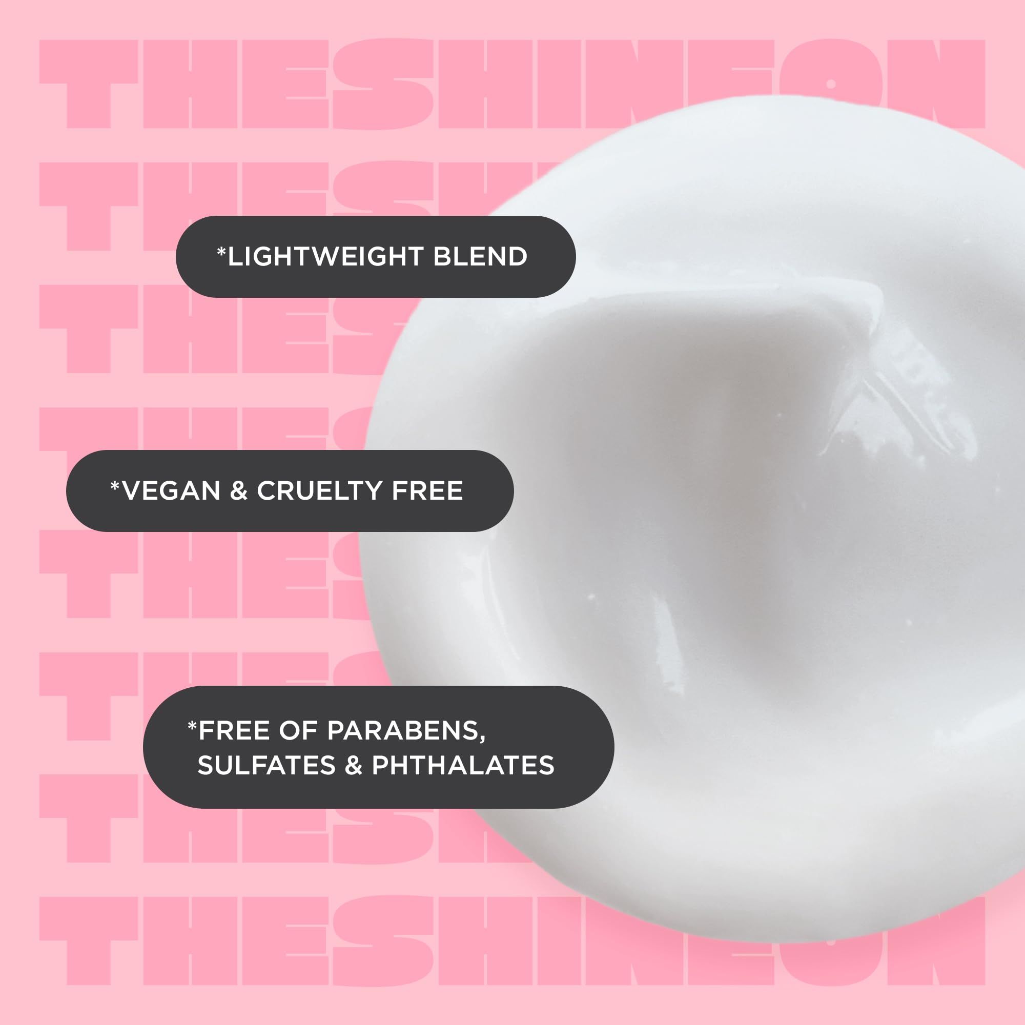 Cake Beauty Lustrous Shine Conditioner, The Shine On - Smoothing & Frizz Reducing - Pracaxi Seed Oil, Camellia Kissi Seed Oil &