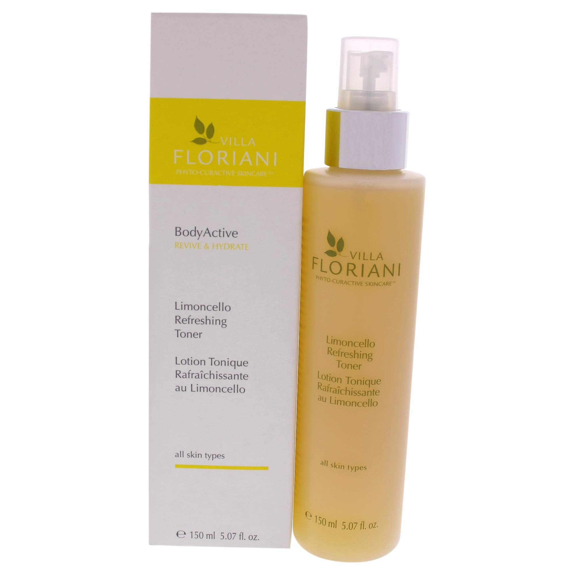 Villa Floriani Refreshing Toner - Limoncello Women Toner 5.07 Oz