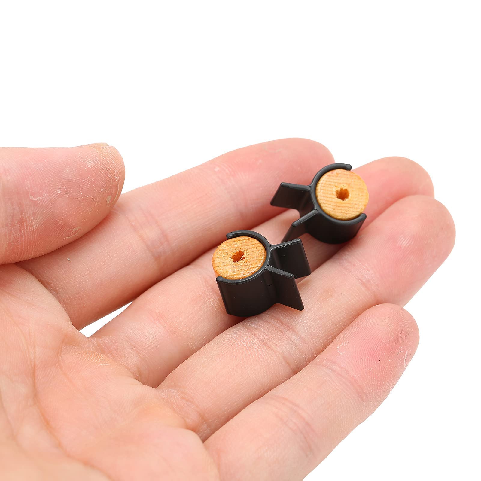 Andrew Handlebar Mustache Training Wheel, 1 Pair Wood Gel Handlebar Mustache Training Wheels, Training Wheel For Mustache Traini